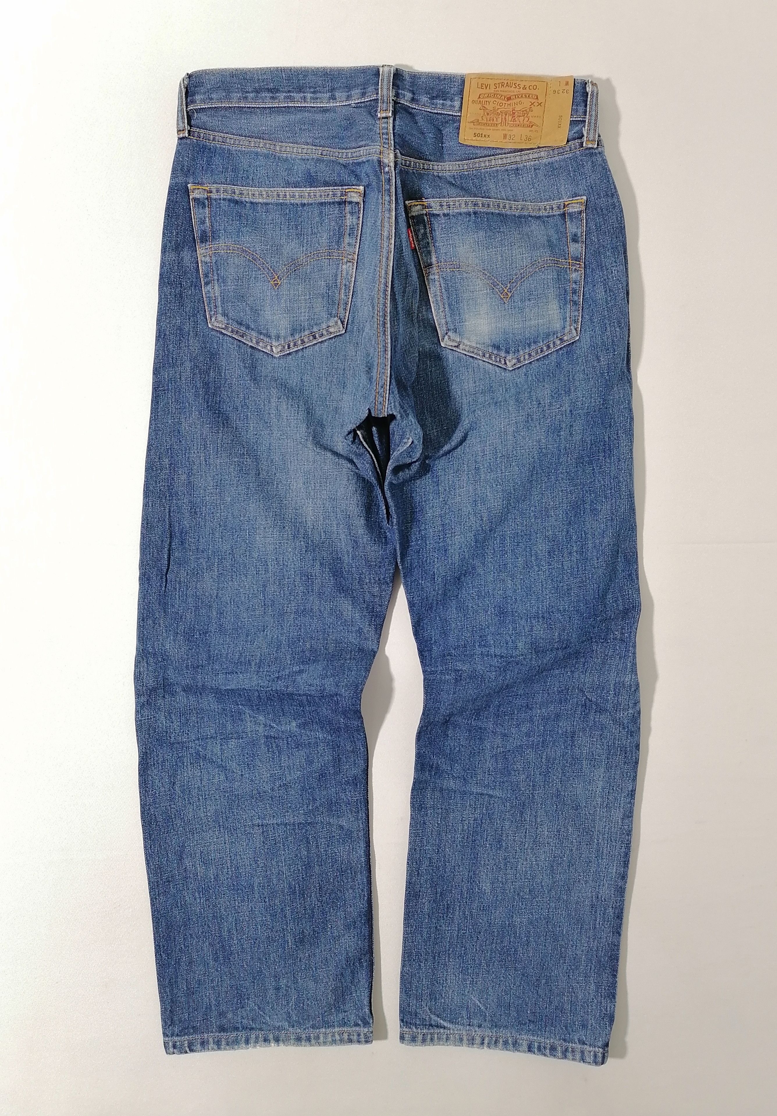 Levi's × Levi's Vintage Clothing 501 Levi's Strauss Vintage Denim Jeans Size US 33 - 2 Thumbnail