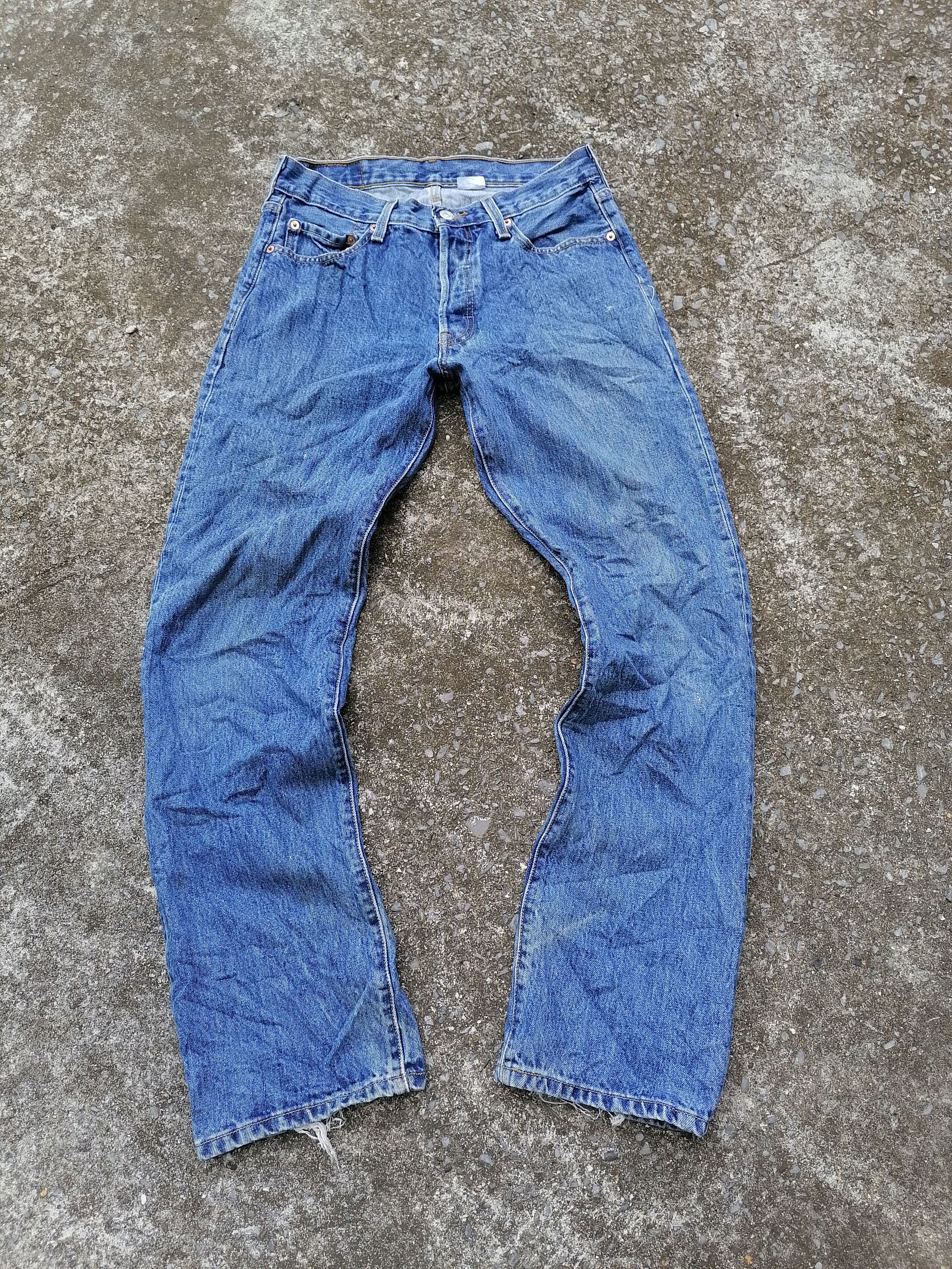 Levi's Levi's Strauss 501 Fly Button Denim Jeans Size US 30 / EU 46 - 1 Thumbnail