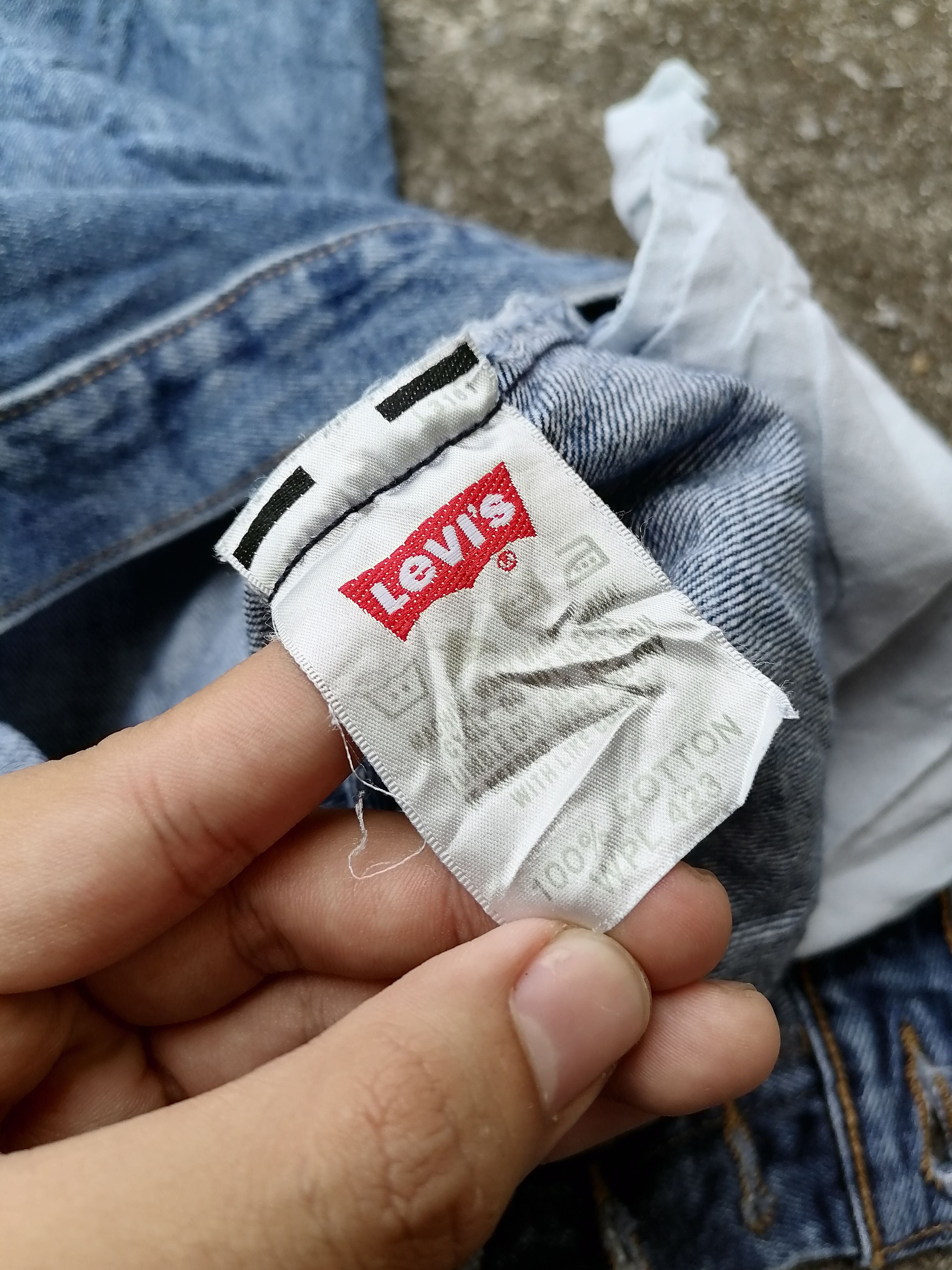 Levi's Levi's Strauss 501 Fly Button Denim Jeans Size US 30 / EU 46 - 5 Thumbnail