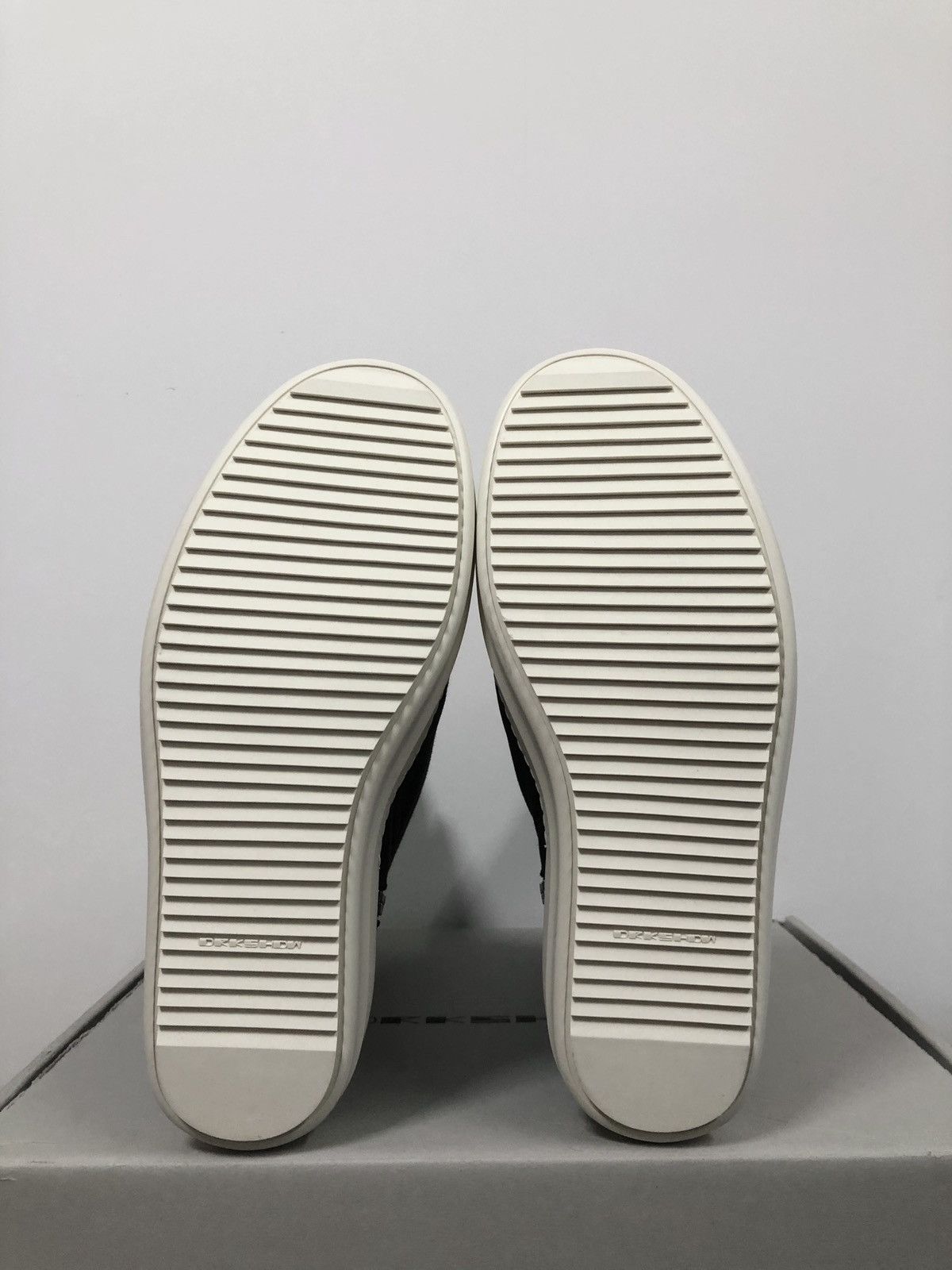 Rick Owens × Rick Owens Drkshdw Rick owens drkshdw hoofdunks in black/milk size41 Size US 8 / EU 41 - 5 Thumbnail
