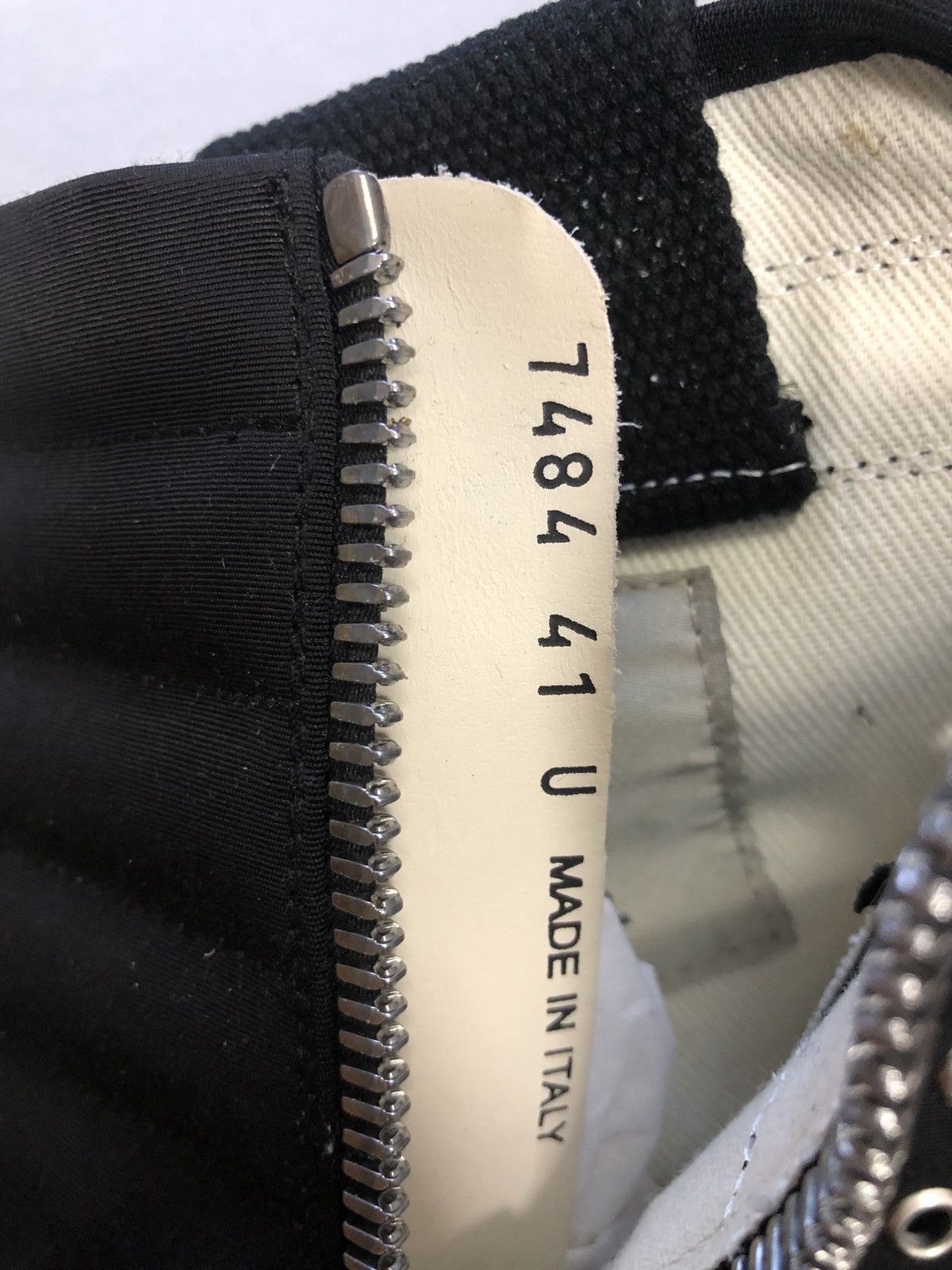Rick Owens × Rick Owens Drkshdw Rick owens drkshdw hoofdunks in black/milk size41 Size US 8 / EU 41 - 6 Thumbnail