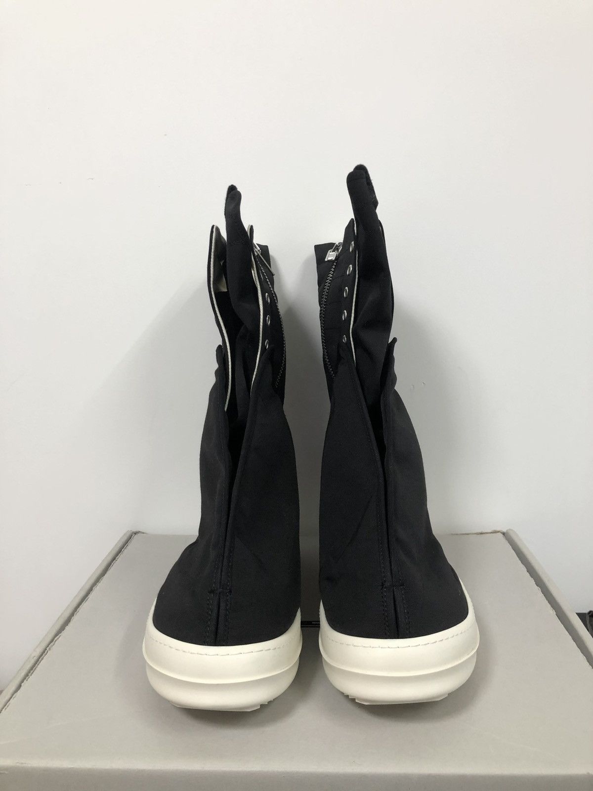 Rick Owens × Rick Owens Drkshdw Rick owens drkshdw hoofdunks in black/milk size41 Size US 8 / EU 41 - 3 Thumbnail