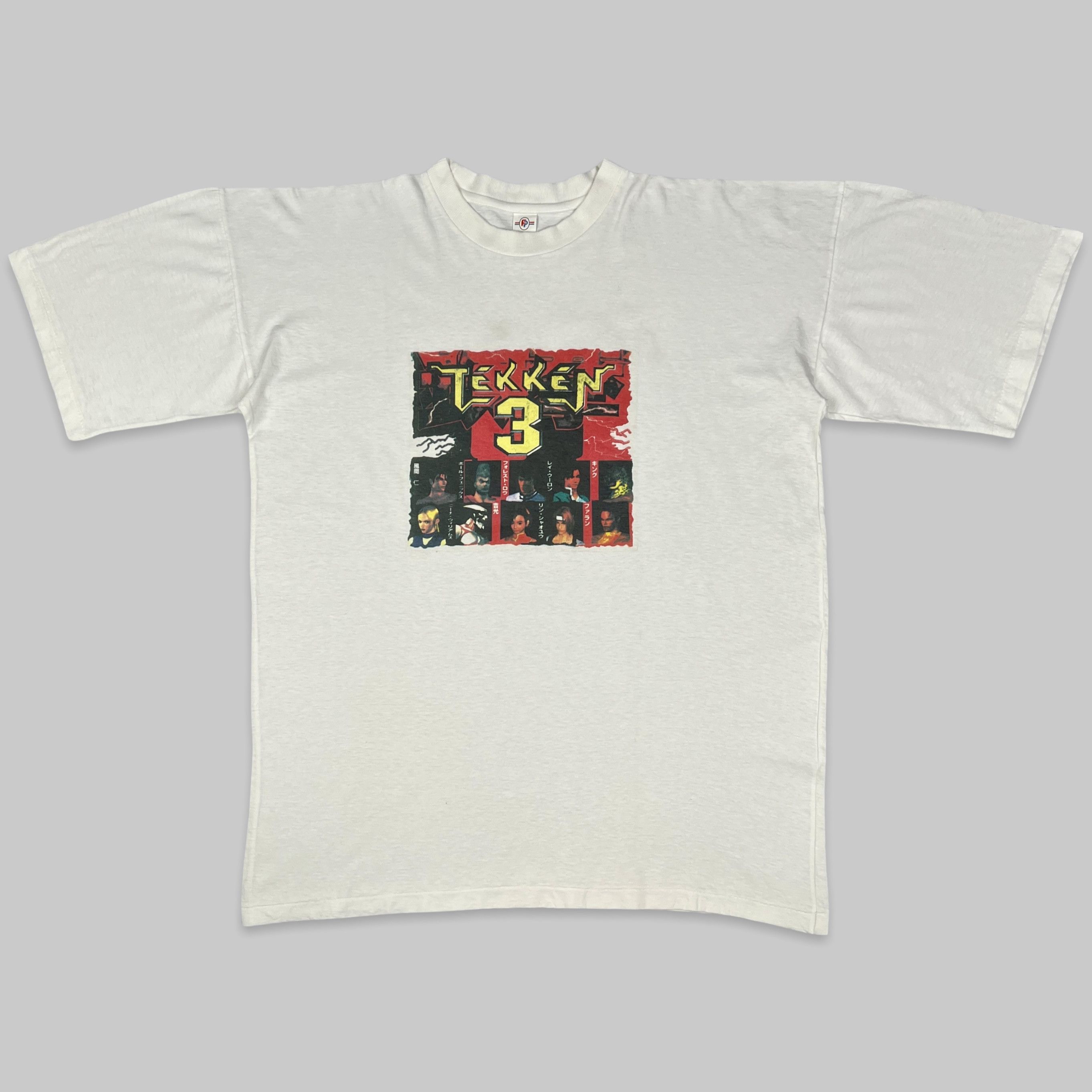Vintage 90s Tekken 3 ‘Roster’ Videogame Bootleg T Shirt