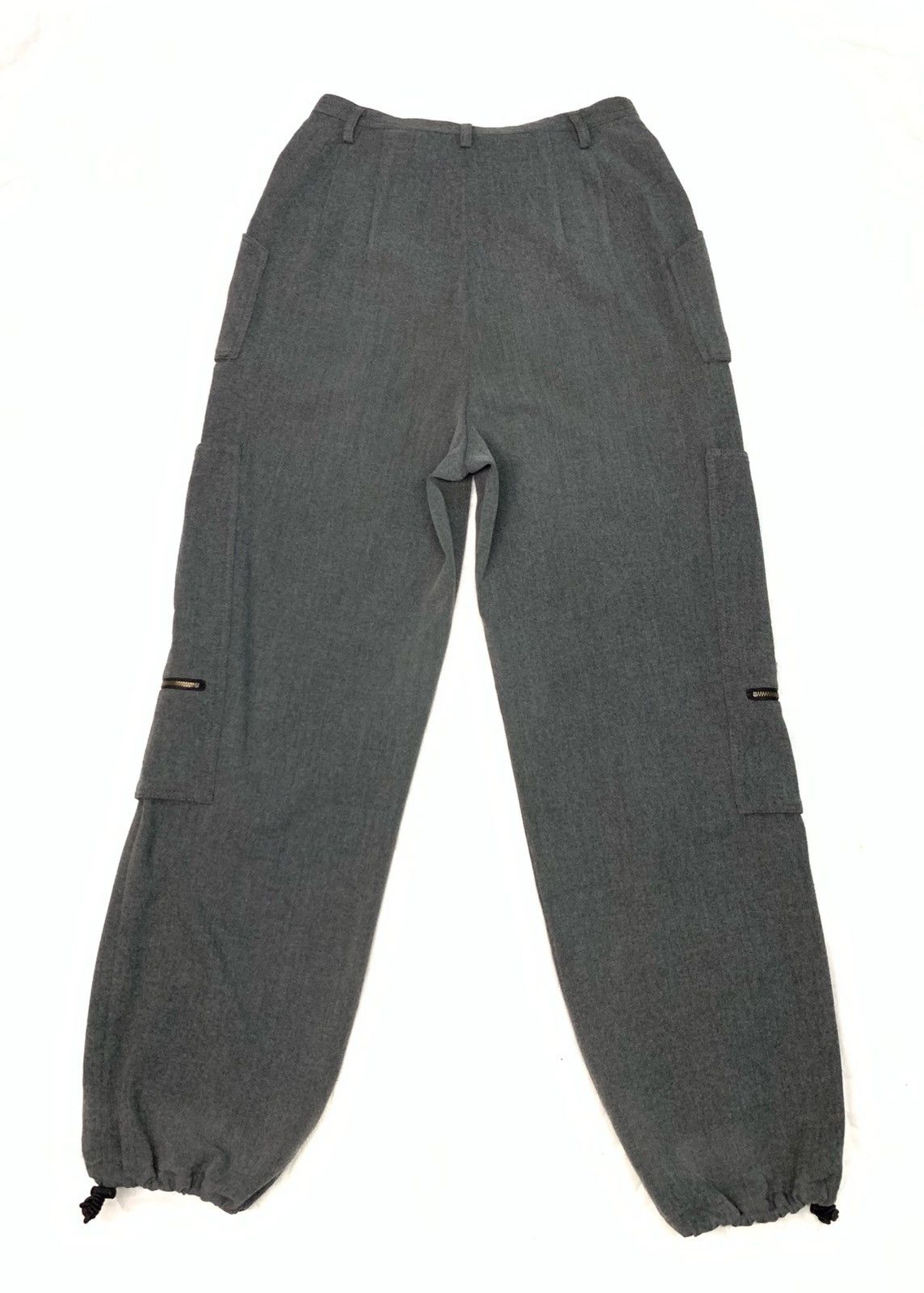 Hysteric Glamour × Japanese Brand × Le Grande Bleu (L.G.B.) 🇯🇵Hiroko Koshino Tactical Cargo Vintage Trousers Pants Size US 27 - 4 Thumbnail