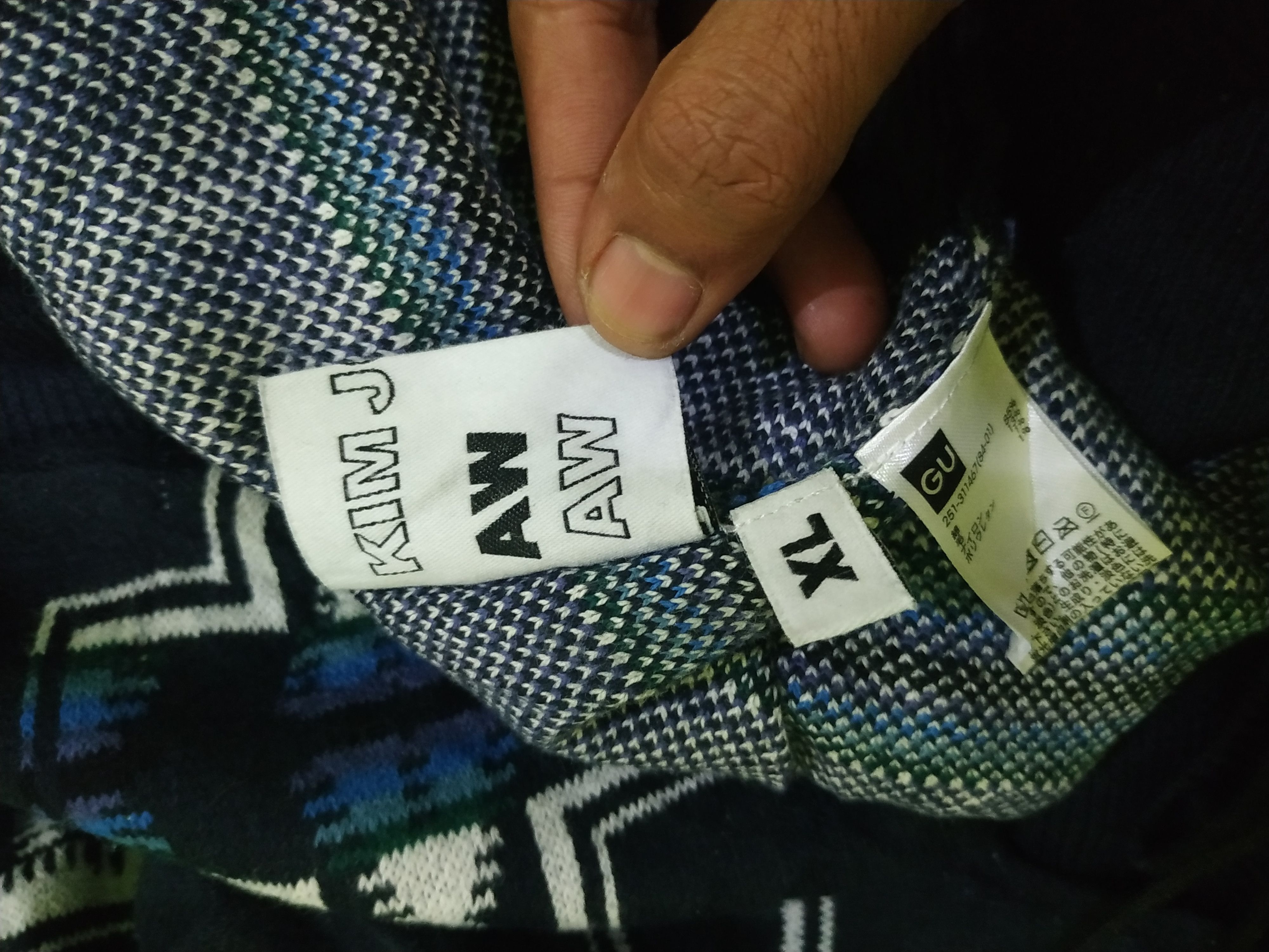 Designer Kim Jones AW 18 Navajo Sweater Size US XL / EU 56 / 4 - 3 Thumbnail