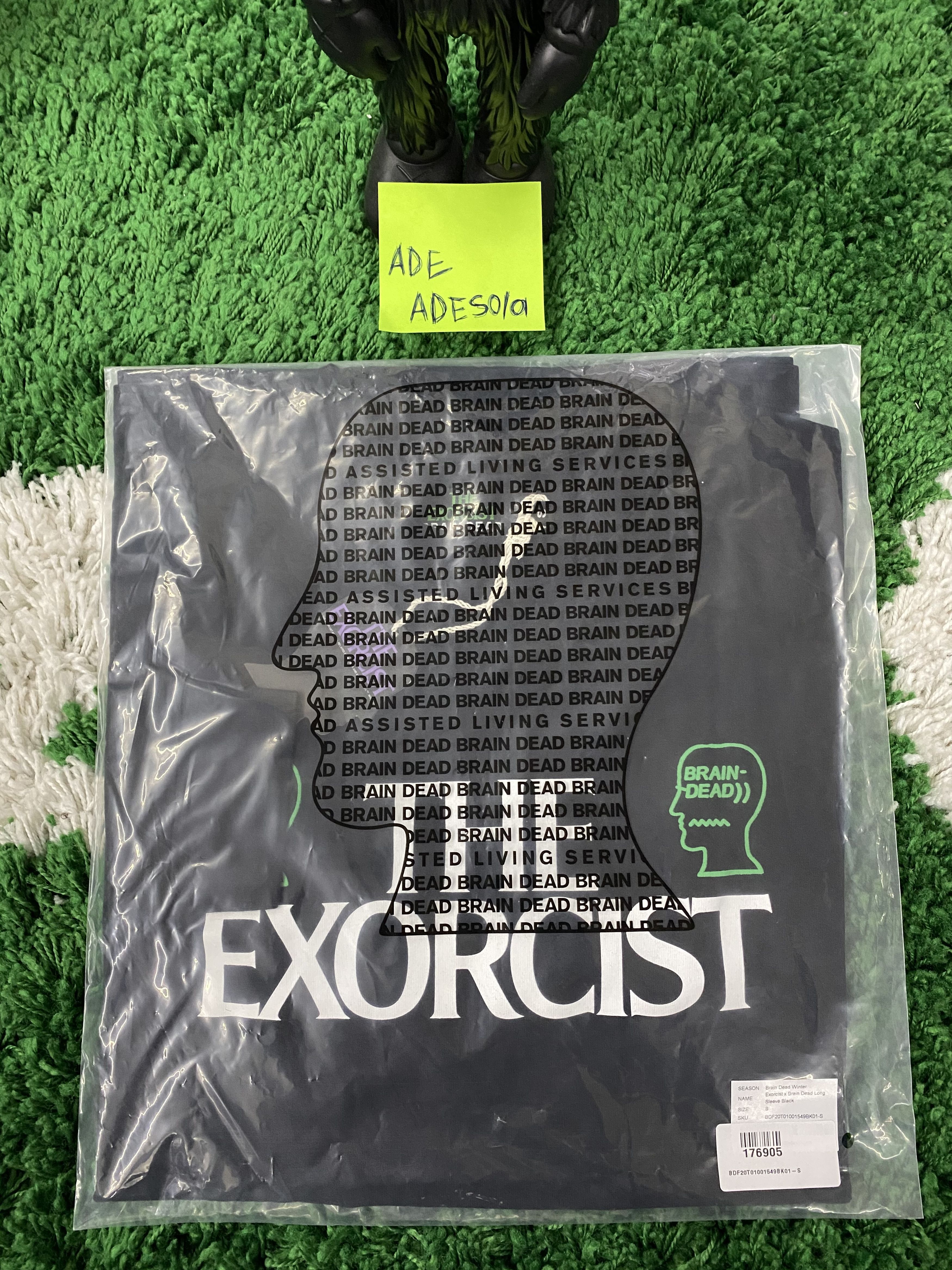 Brain Dead The Exorcist - Long Sleeve T-Shirt - Blk Size US S / EU 44-46 / 1 - 3 Thumbnail