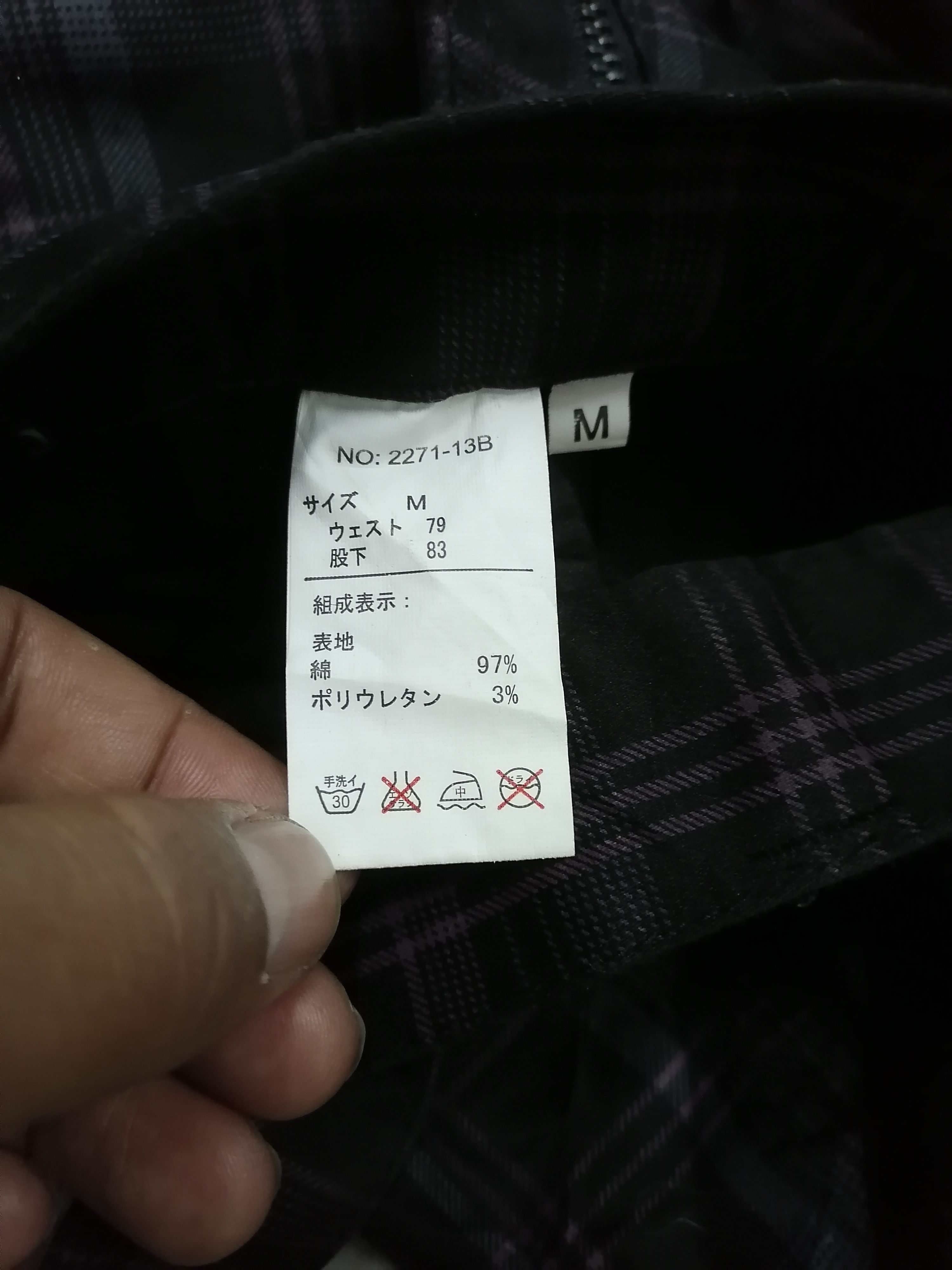 Hysteric Glamour × Seditionaries Bernings Sho Tartan Plaid Gothic Bondage Pants Size US 29 - 11 Thumbnail