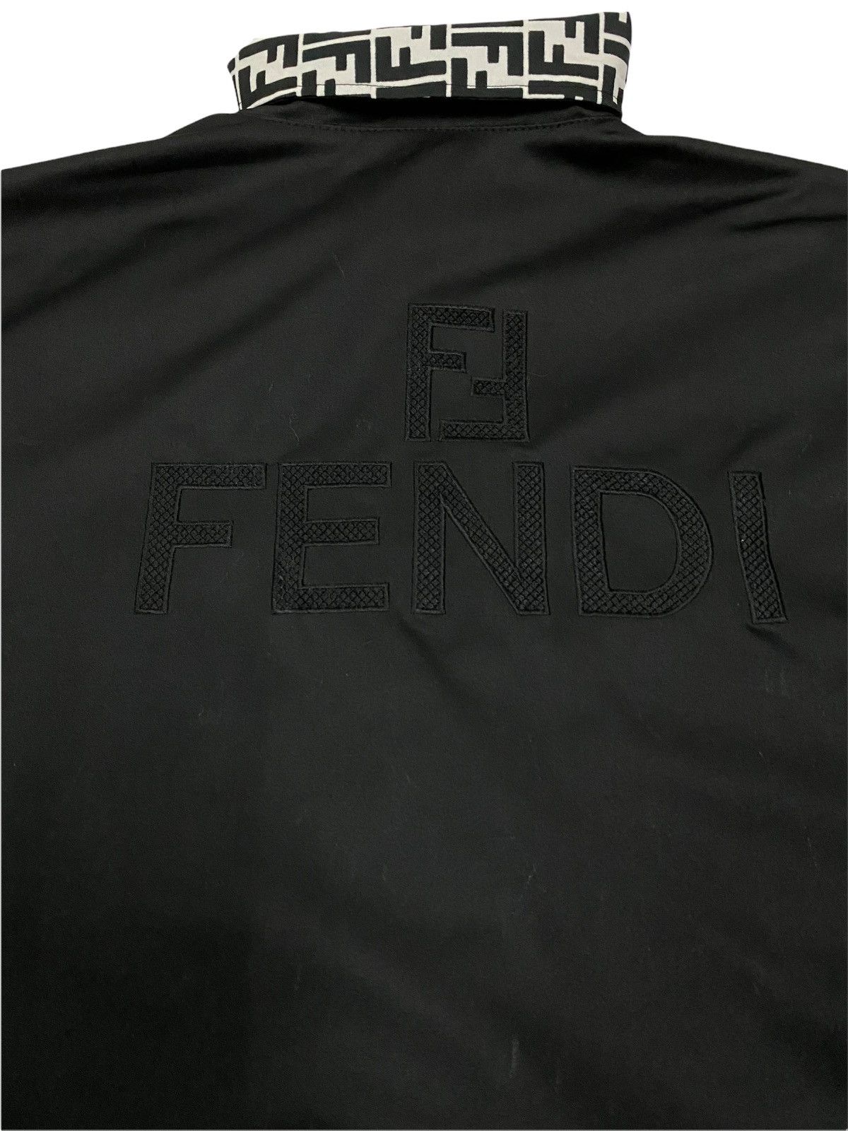 Fendi Vintage Fendi Zucca Monogram Reversible Jacket Size US L / EU 52-54 / 3 - 9 Thumbnail