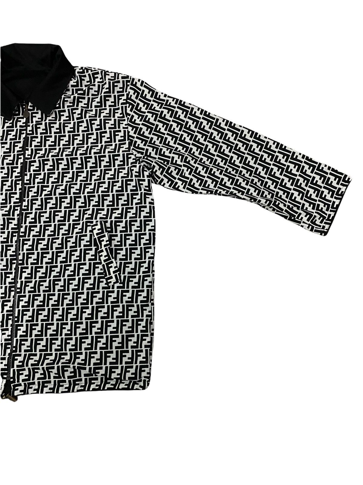 Fendi Vintage Fendi Zucca Monogram Reversible Jacket Size US L / EU 52-54 / 3 - 3 Thumbnail