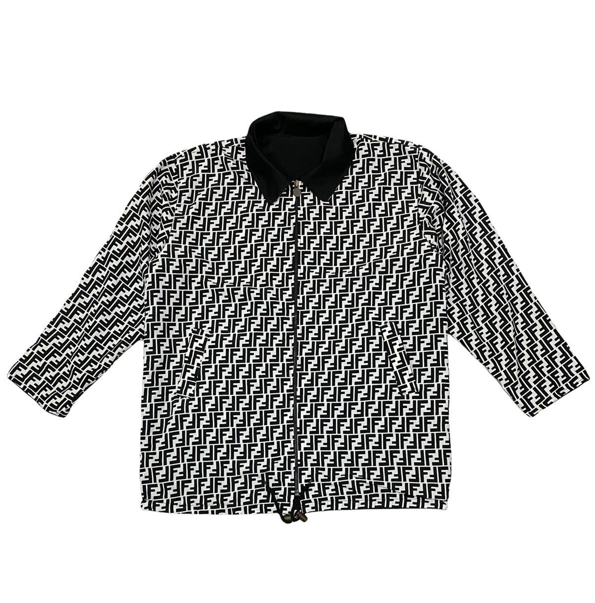 Fendi Vintage Fendi Zucca Monogram Reversible Jacket Size US L / EU 52-54 / 3 - 2 Thumbnail