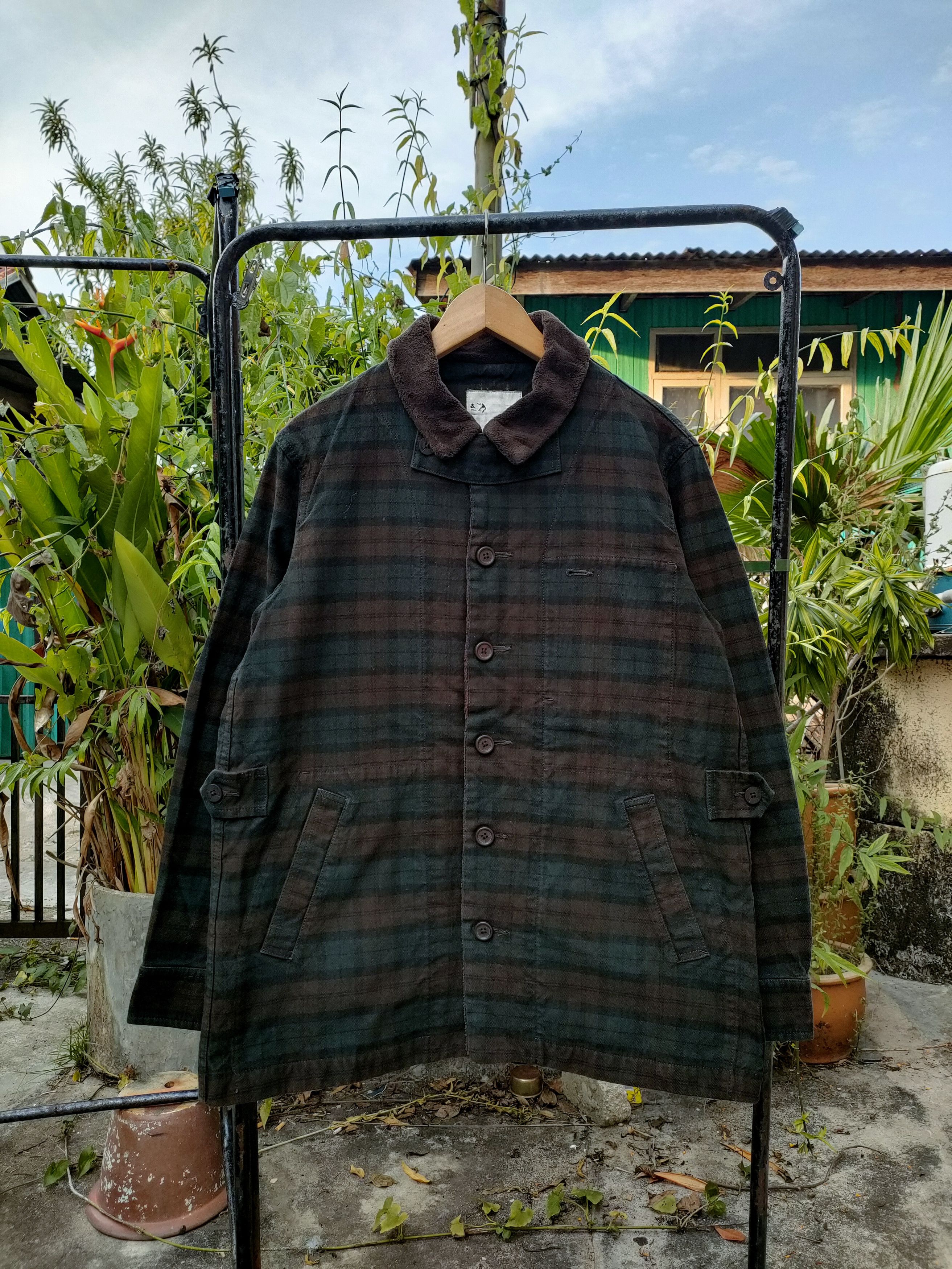 Final Home × Issey Miyake Final Home Tartan Jacket Size US S / EU 44-46 / 1 - 1 Thumbnail