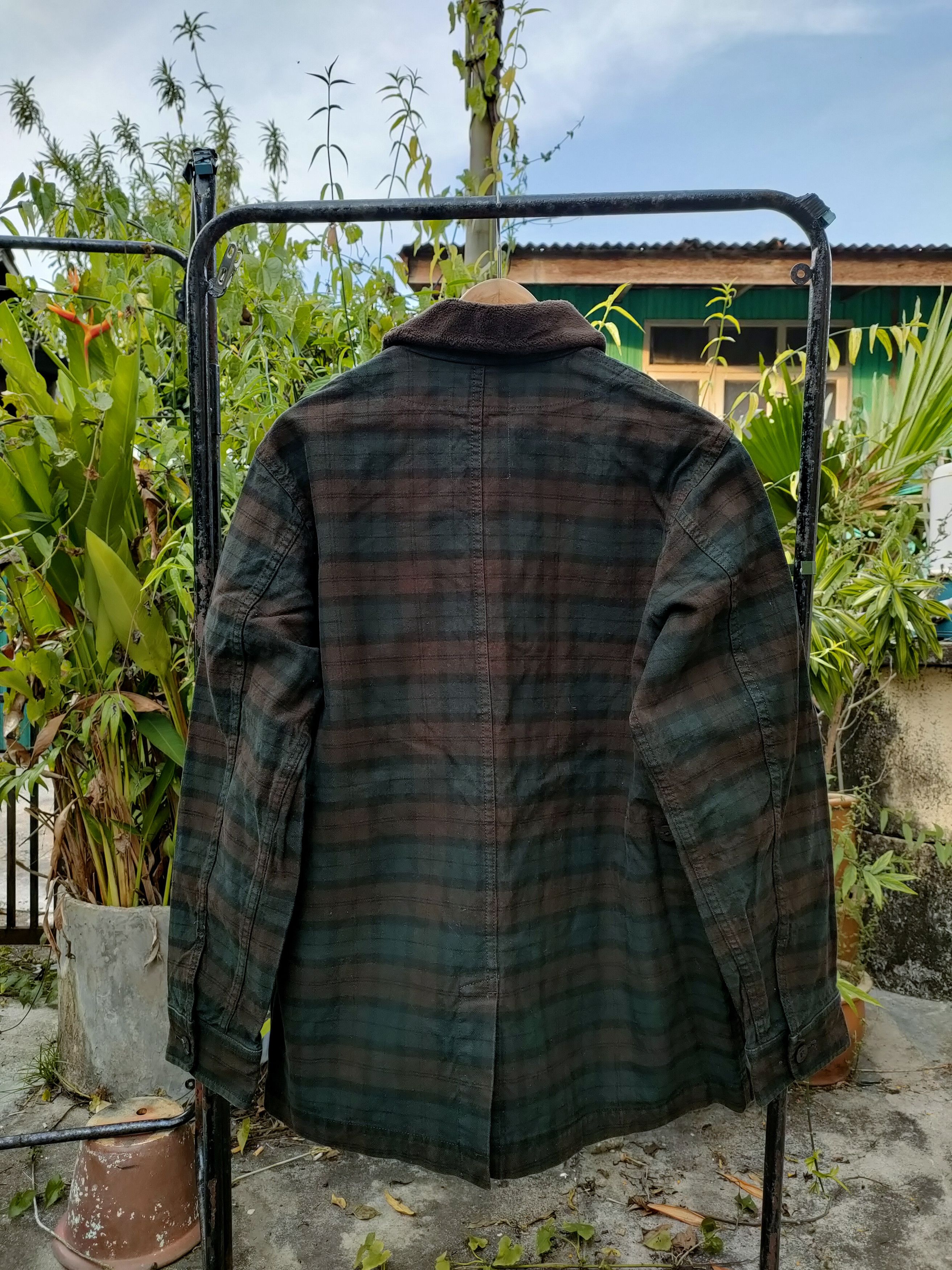 Final Home × Issey Miyake Final Home Tartan Jacket Size US S / EU 44-46 / 1 - 2 Thumbnail