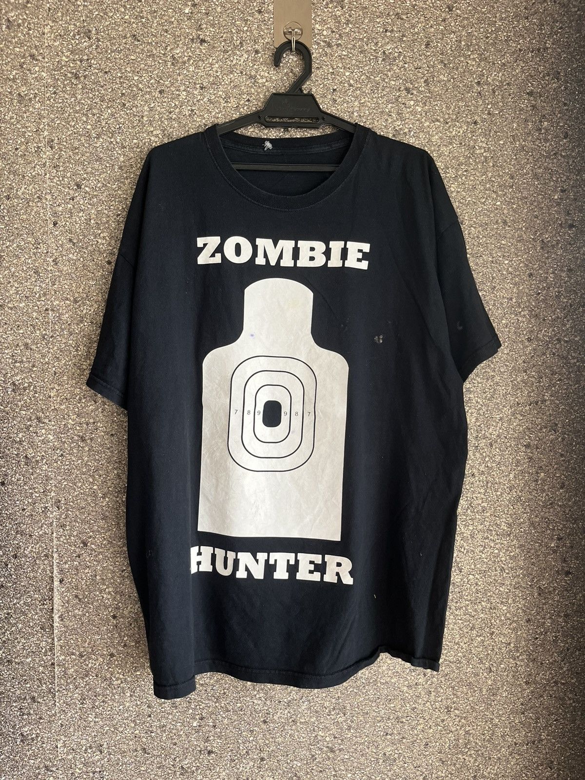 image of Vintage Zombie Hunter Ft7 in Black, Men's (Size XL)