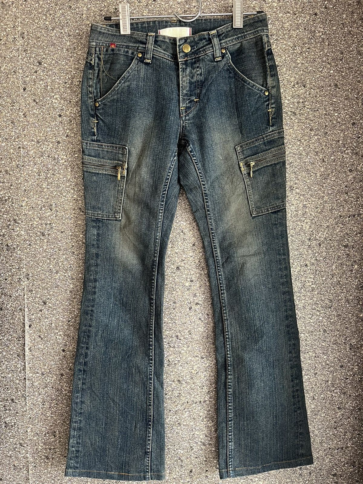 If Six Was Nine × Japanese Brand × Tornado Mart Flare Jeans Gergia love ft53 Size US 28 / EU 44 - 1 Thumbnail