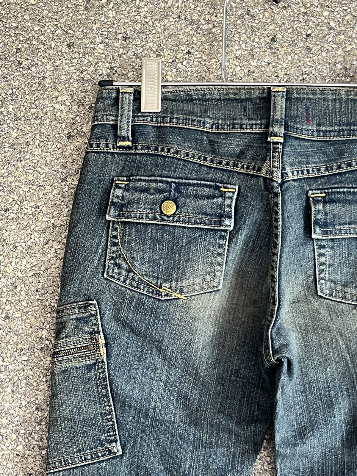 If Six Was Nine × Japanese Brand × Tornado Mart Flare Jeans Gergia love ft53 Size US 28 / EU 44 - 8 Thumbnail