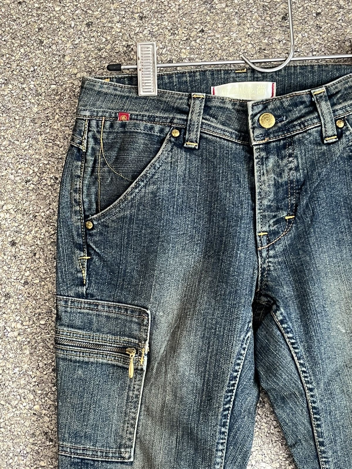 If Six Was Nine × Japanese Brand × Tornado Mart Flare Jeans Gergia love ft53 Size US 28 / EU 44 - 3 Thumbnail