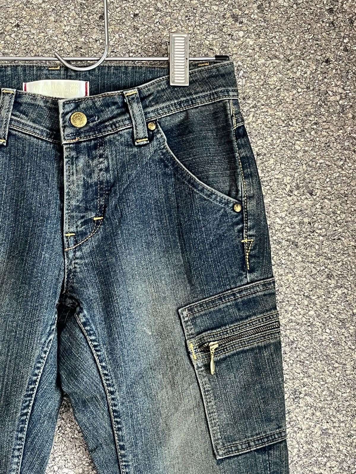 If Six Was Nine × Japanese Brand × Tornado Mart Flare Jeans Gergia love ft53 Size US 28 / EU 44 - 4 Thumbnail