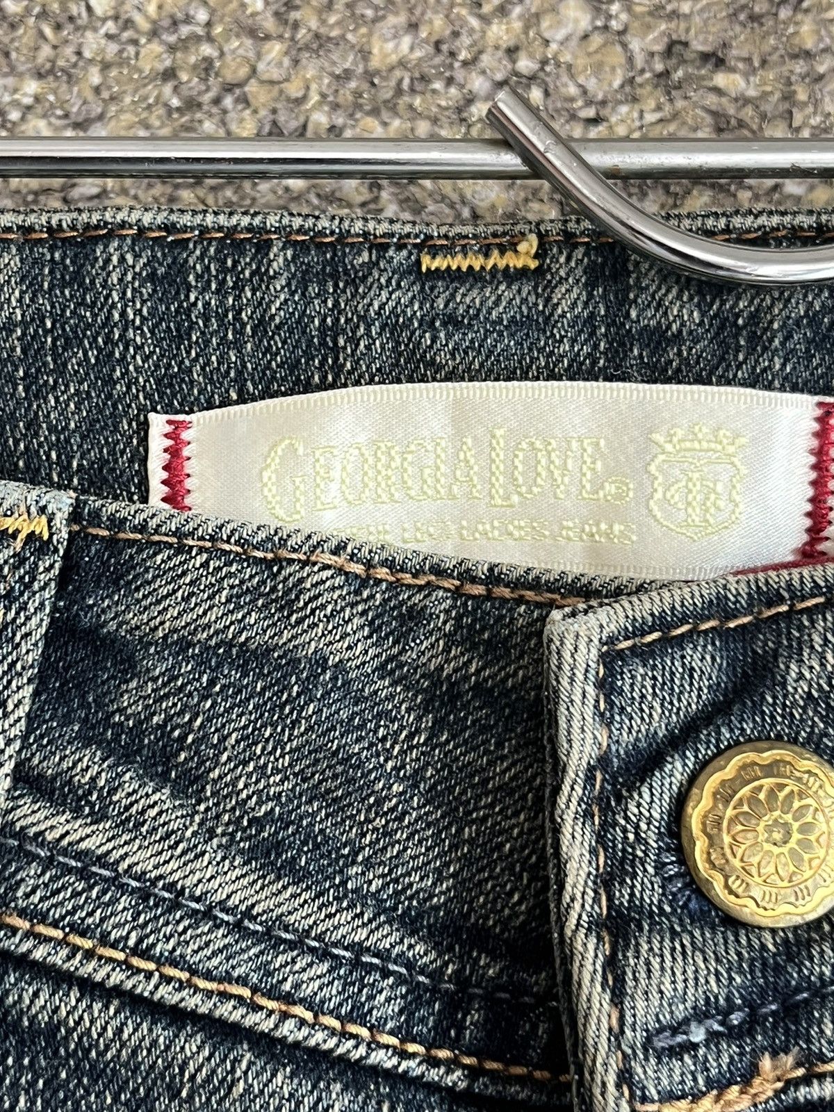 If Six Was Nine × Japanese Brand × Tornado Mart Flare Jeans Gergia love ft53 Size US 28 / EU 44 - 5 Thumbnail