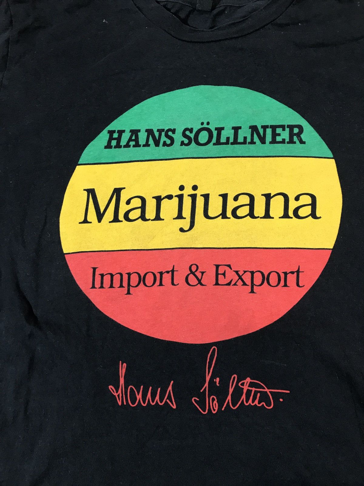 Band Tees Vintage Marijuana T-Shirt Size US M / EU 48-50 / 2 - 2 Thumbnail