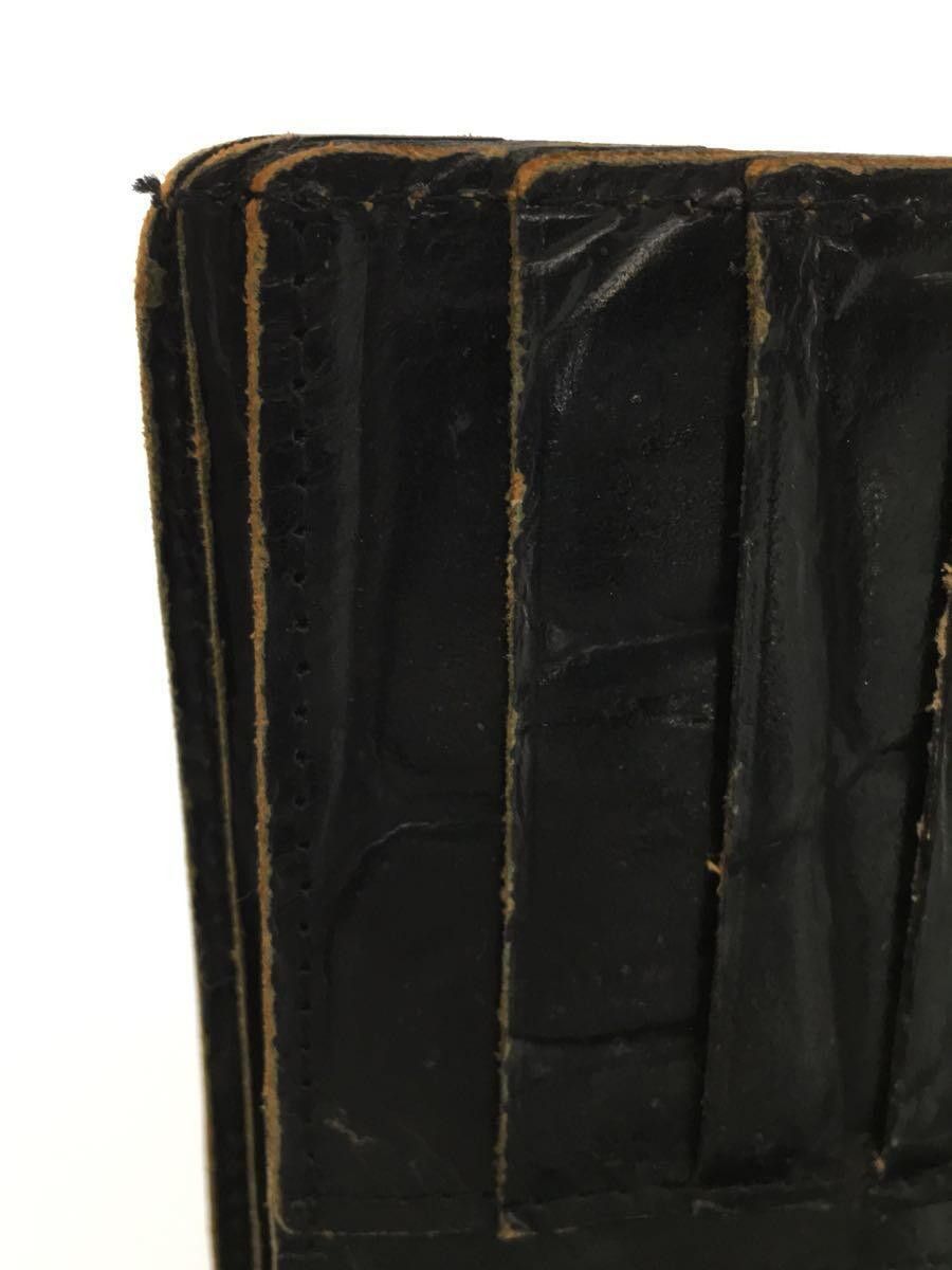 Jean Paul Gaultier Logo Crocodile Embossed Leather Wallet Size ONE SIZE - 8 Thumbnail