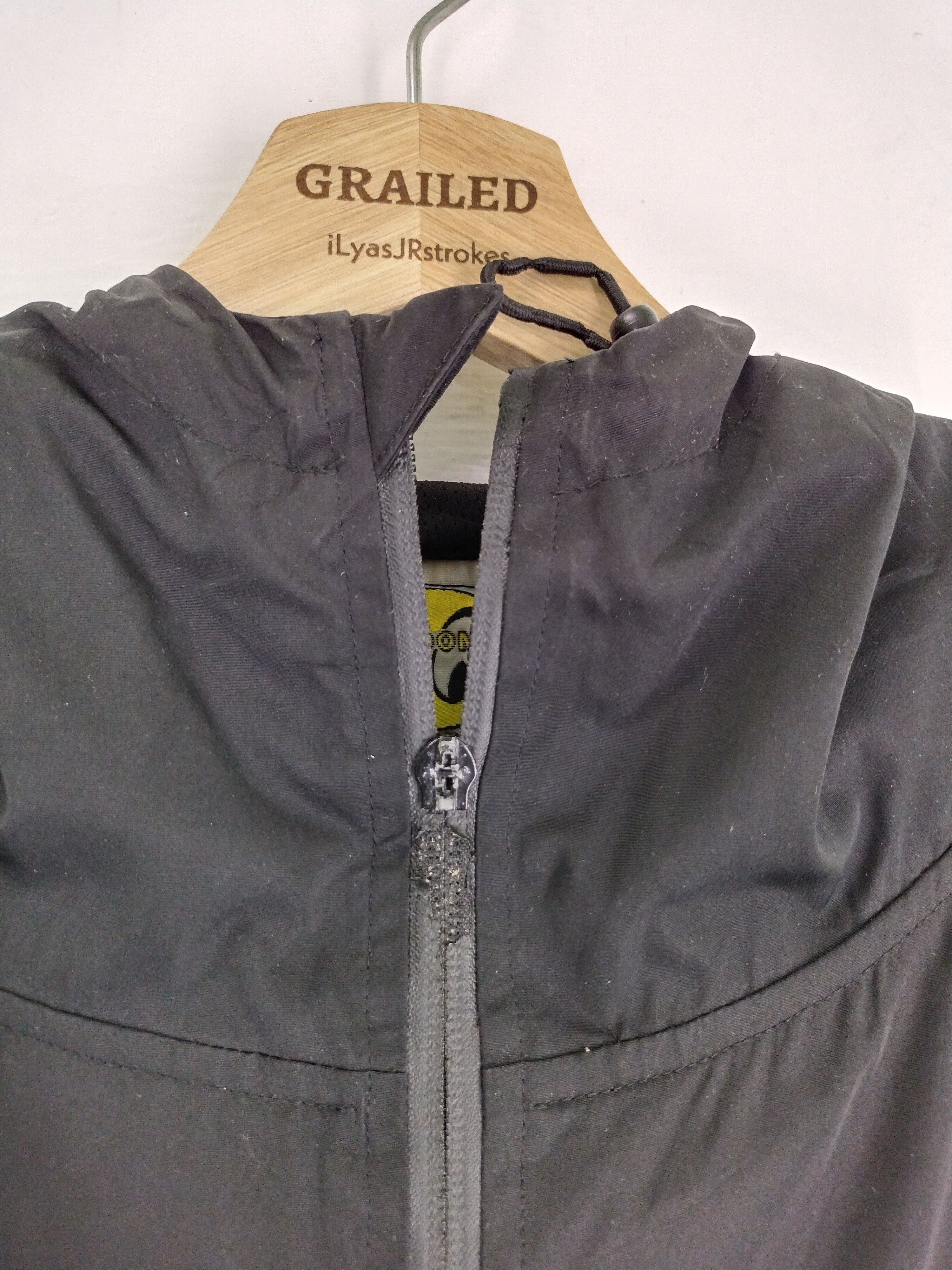 Japanese Brand × Moon Collective × Vintage VINTAGE MOON CUSTOM CYCLE SHOP HOODIE LIGHT JACKET Size US L / EU 52-54 / 3 - 4 Thumbnail