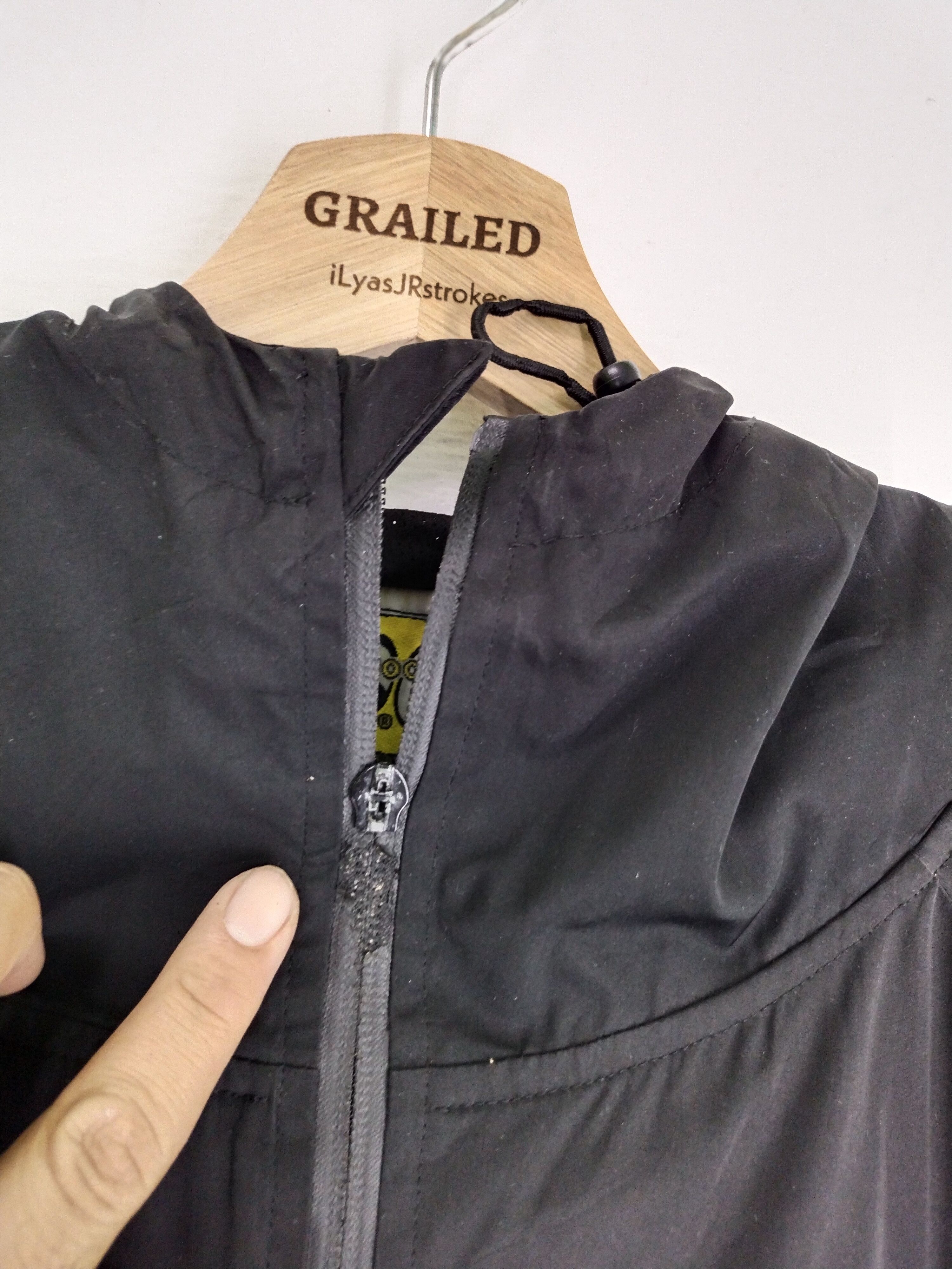 Japanese Brand × Moon Collective × Vintage VINTAGE MOON CUSTOM CYCLE SHOP HOODIE LIGHT JACKET Size US L / EU 52-54 / 3 - 3 Thumbnail