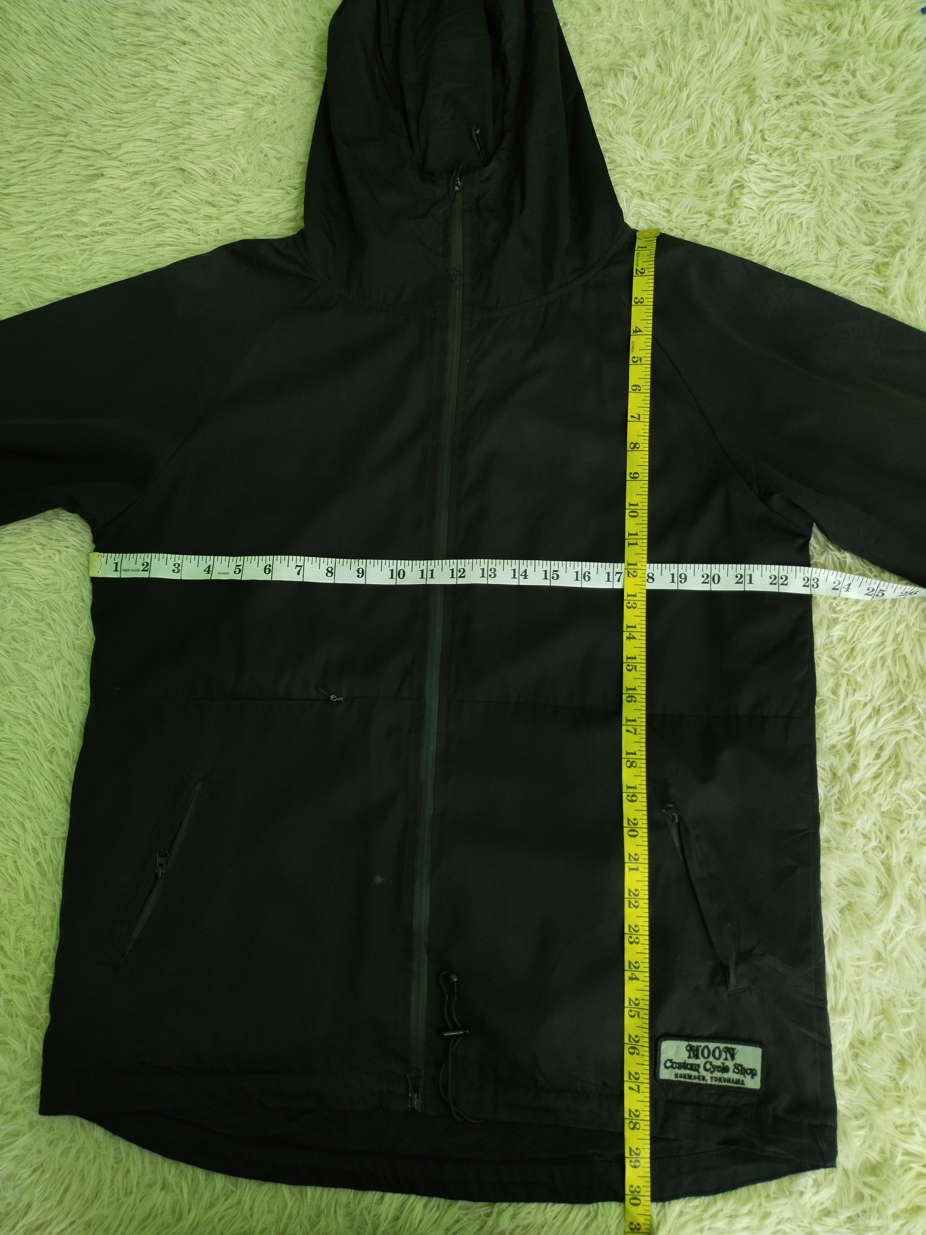 Japanese Brand × Moon Collective × Vintage VINTAGE MOON CUSTOM CYCLE SHOP HOODIE LIGHT JACKET Size US L / EU 52-54 / 3 - 18 Thumbnail