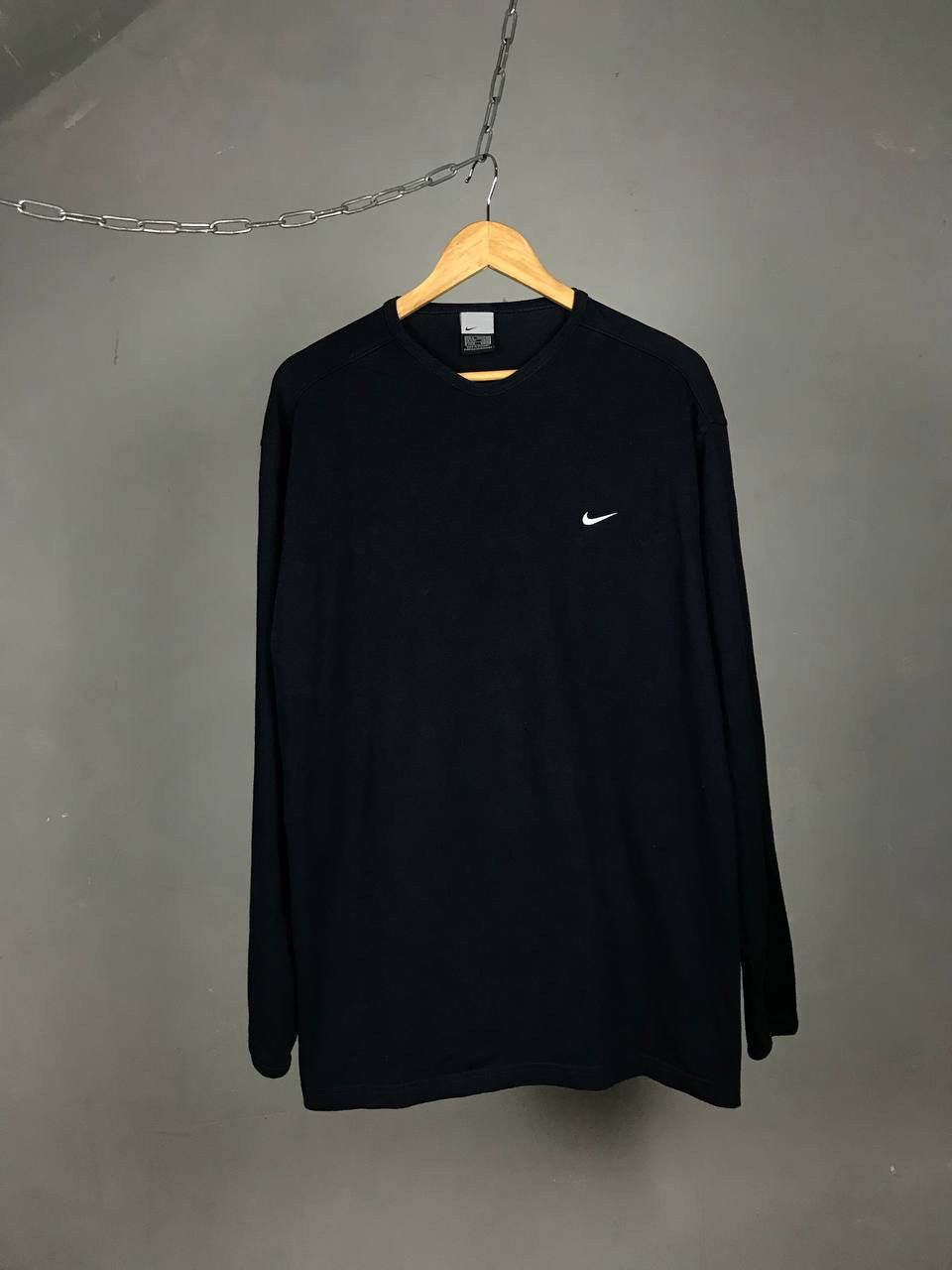 Nike × Vintage Nike swoosh streetwear vintage sweatshirt Size US XL / EU 56 / 4 - 1 Thumbnail
