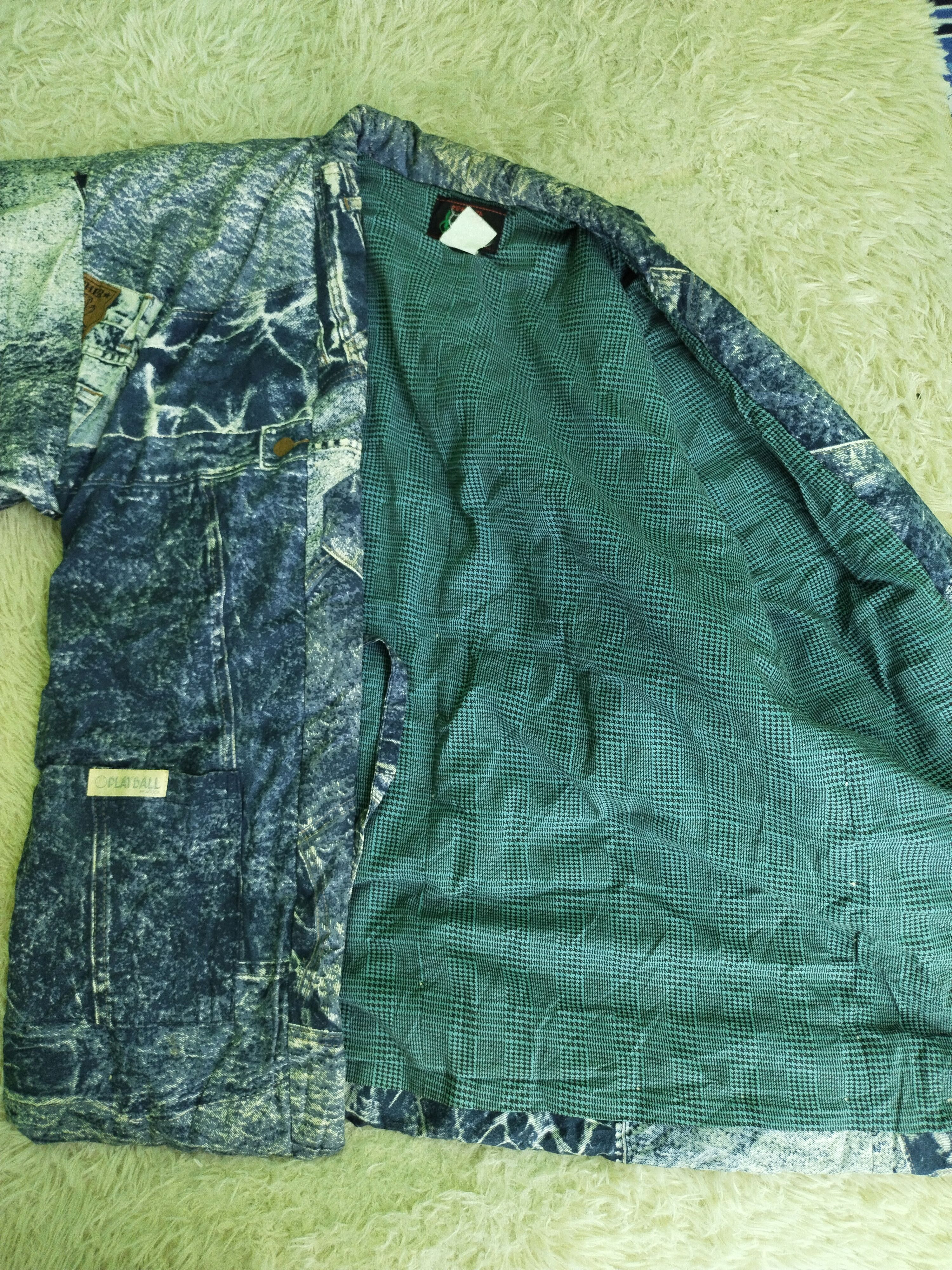 Vintage VINTAGE KIMONO CHAMPION ROTHMAN JEANS OVERPRINT PLAYBALL Size US M / EU 48-50 / 2 - 15 Thumbnail