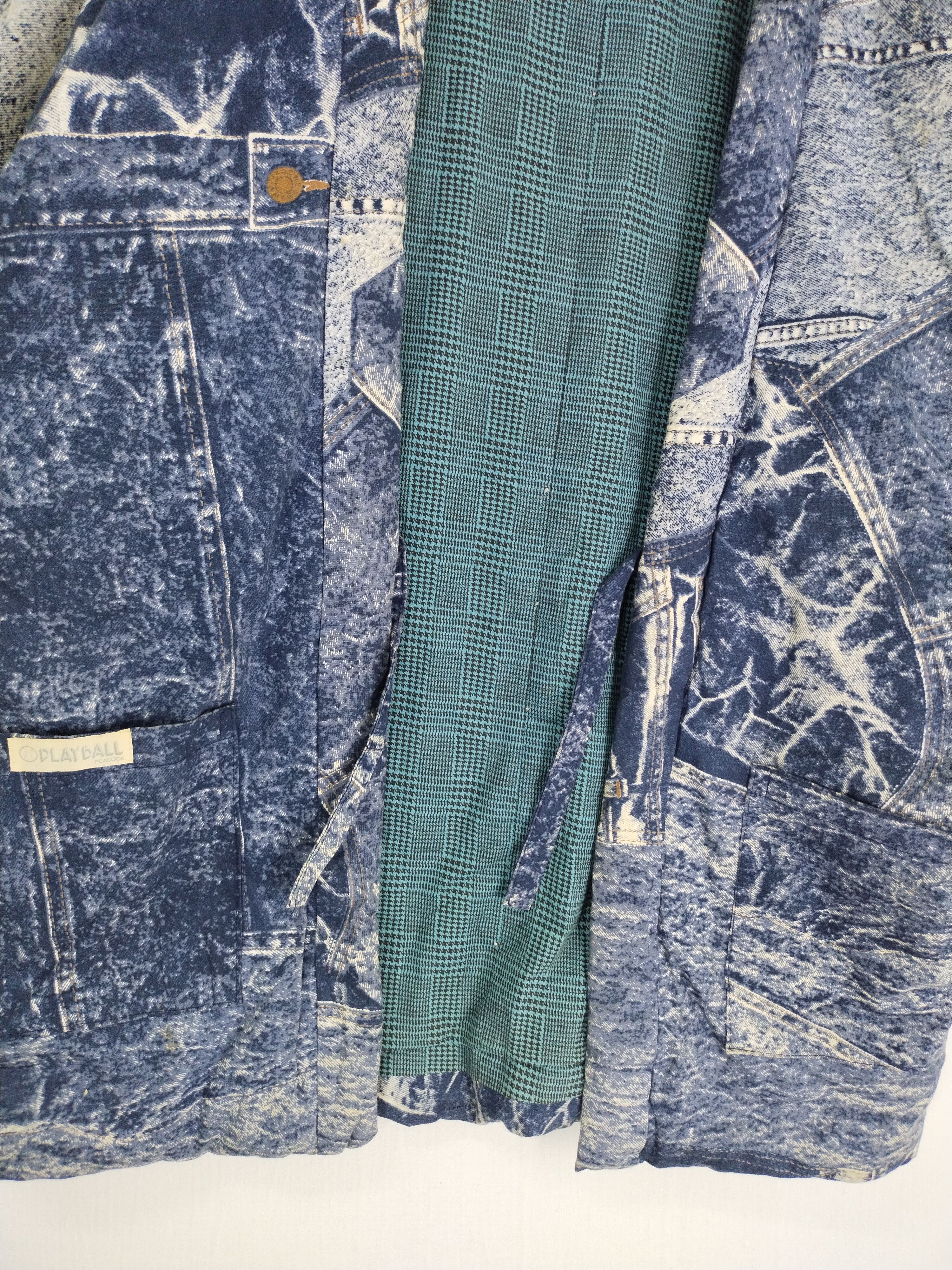 Vintage VINTAGE KIMONO CHAMPION ROTHMAN JEANS OVERPRINT PLAYBALL Size US M / EU 48-50 / 2 - 9 Thumbnail