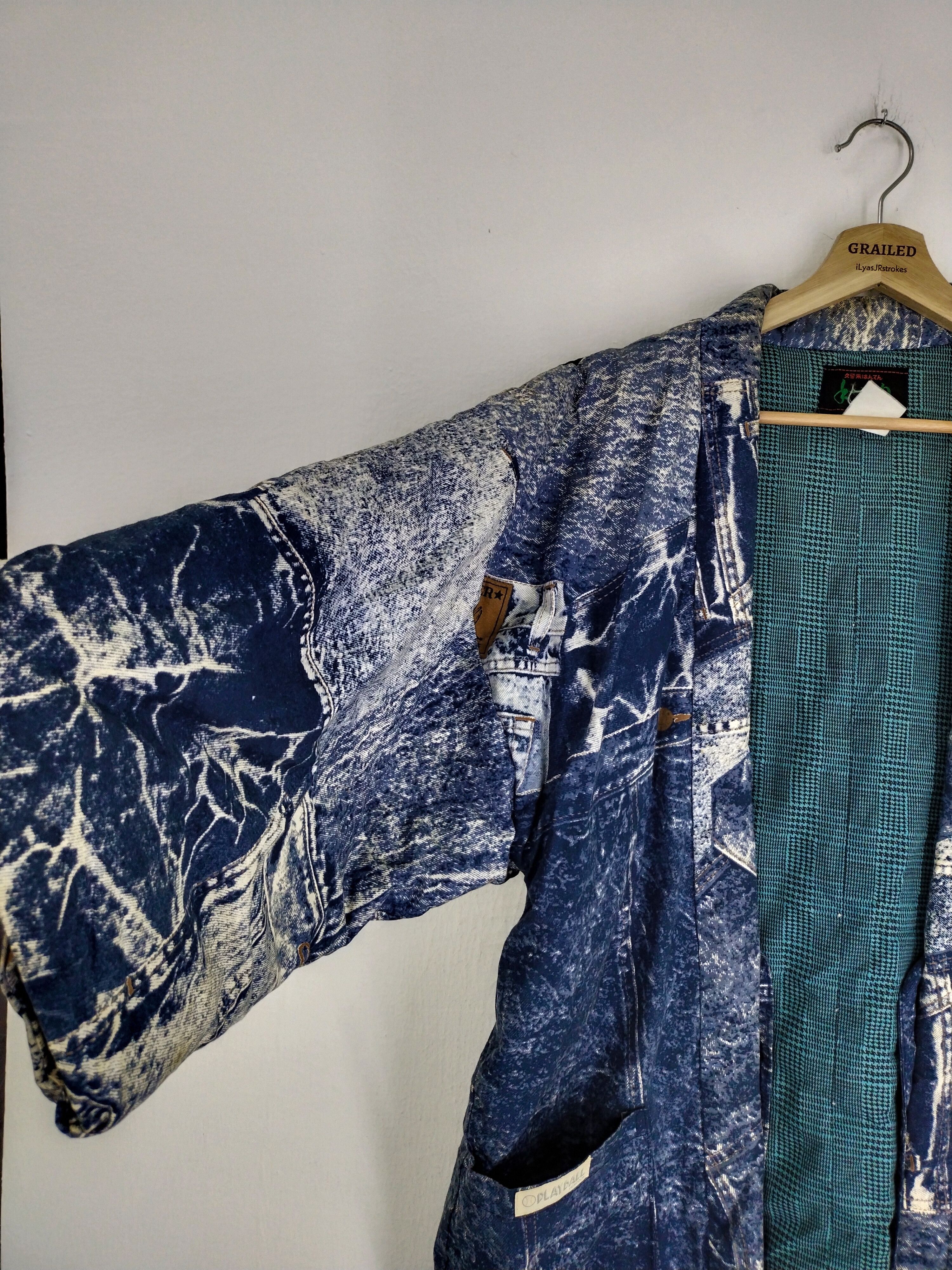 Vintage VINTAGE KIMONO CHAMPION ROTHMAN JEANS OVERPRINT PLAYBALL Size US M / EU 48-50 / 2 - 6 Thumbnail