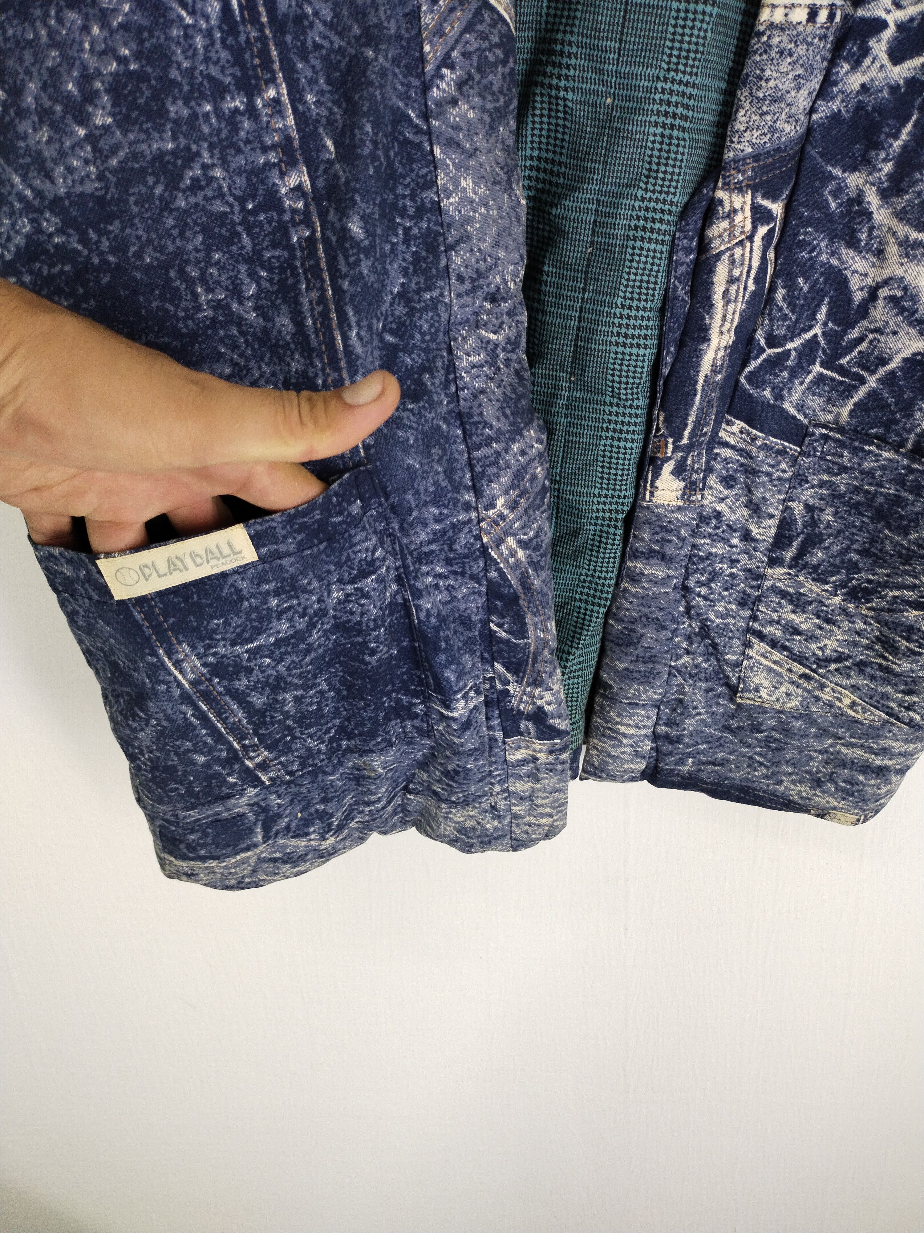 Vintage VINTAGE KIMONO CHAMPION ROTHMAN JEANS OVERPRINT PLAYBALL Size US M / EU 48-50 / 2 - 7 Thumbnail