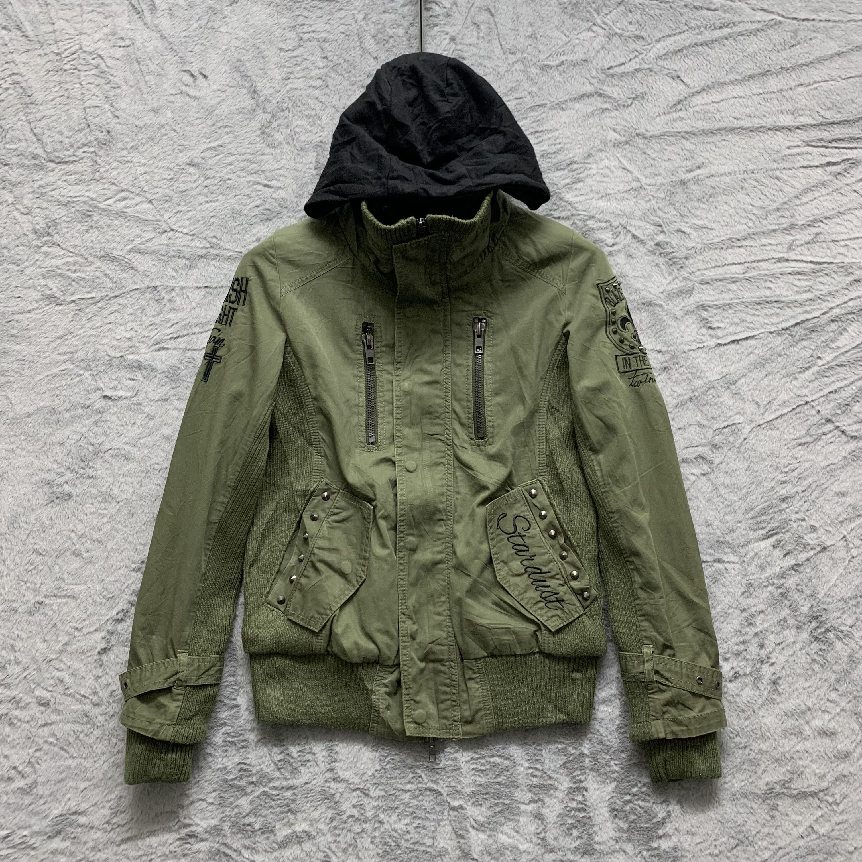 Japanese Brand Ghost of Harlem Glorious Death Skulls Jacket #4325-150 Size S / US 4 / IT 40 - 4 Thumbnail