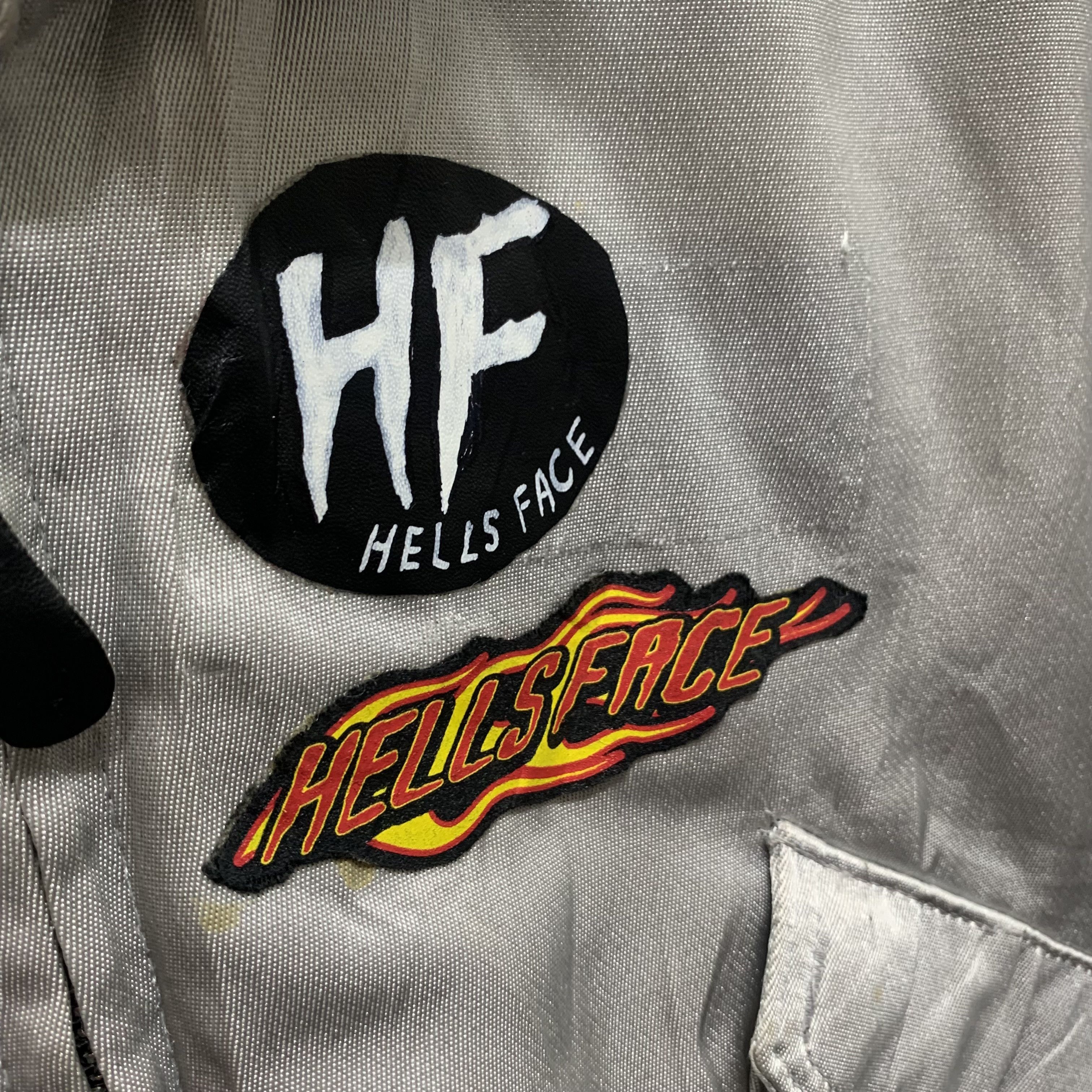 I. Spiewak And Sons SPIEWAK Flight Deck USA HELLS FACE Titan Jacket #4320-150 Size US L / EU 52-54 / 3 - 14 Thumbnail