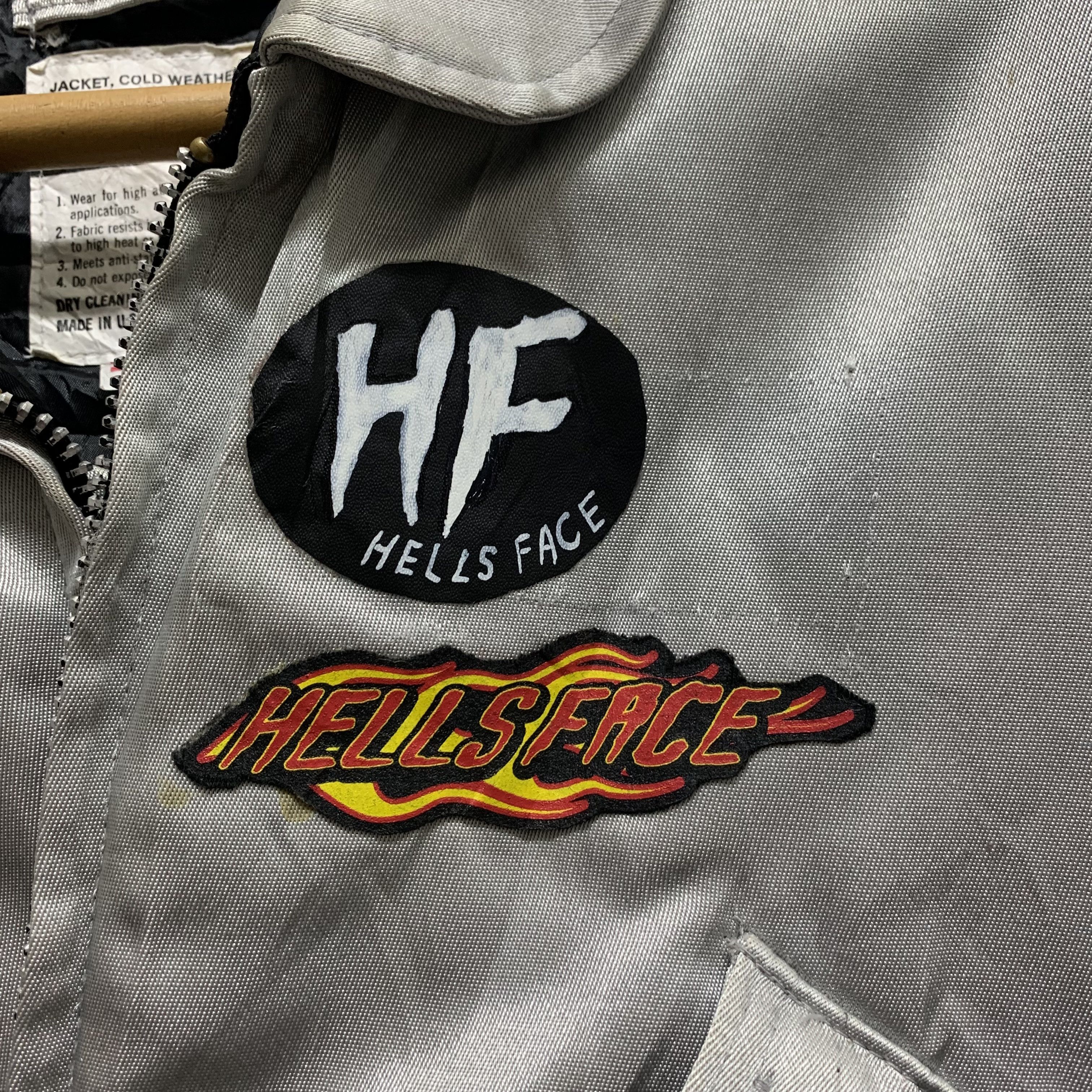 I. Spiewak And Sons SPIEWAK Flight Deck USA HELLS FACE Titan Jacket #4320-150 Size US L / EU 52-54 / 3 - 15 Thumbnail