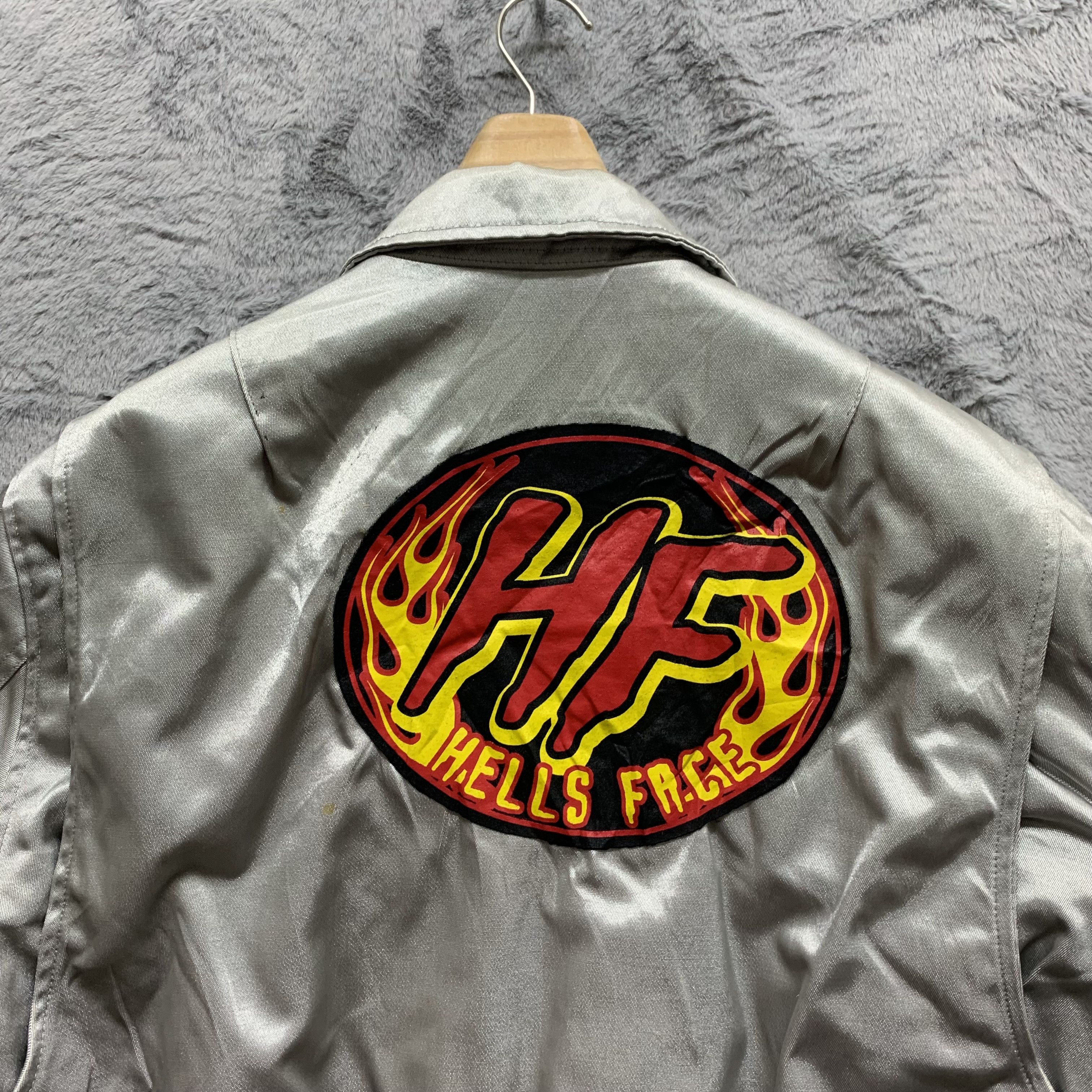 I. Spiewak And Sons SPIEWAK Flight Deck USA HELLS FACE Titan Jacket #4320-150 Size US L / EU 52-54 / 3 - 2 Thumbnail