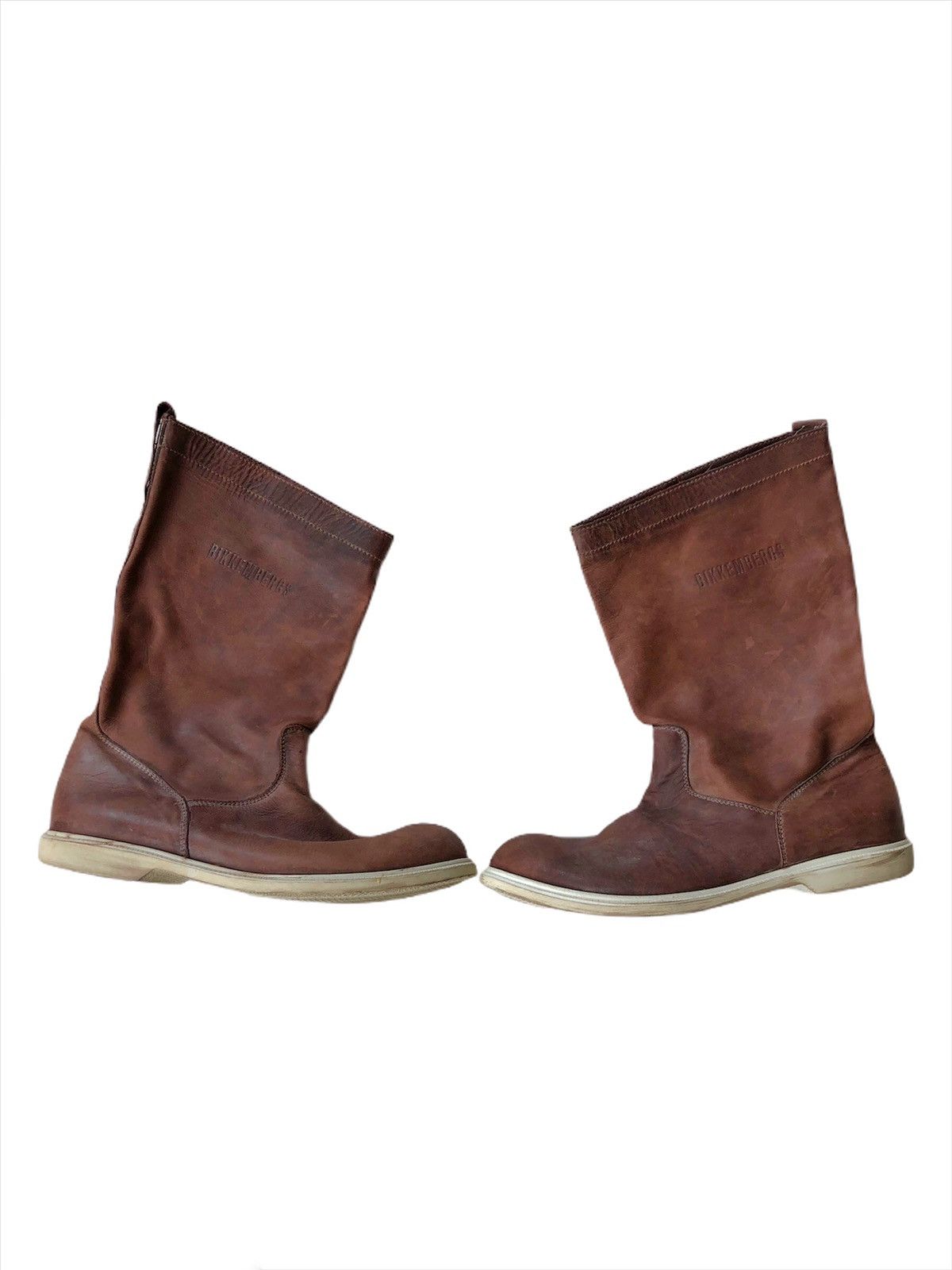 Dirk Bikkembergs BIKKEMBERGS Leather High Top Runway Mariner Boots Size US 9 / EU 42 - 2 Thumbnail