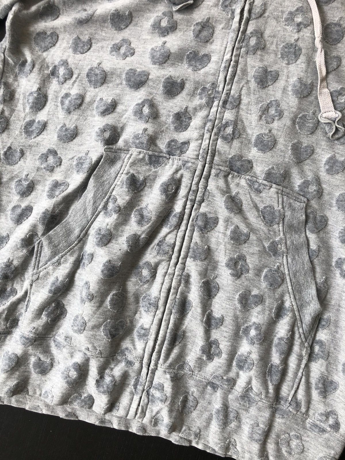 Issey Miyake Miyake Tsumori Chisato Embossed Logo Zipper Hoodie Sweater Size US S / EU 44-46 / 1 - 3 Thumbnail