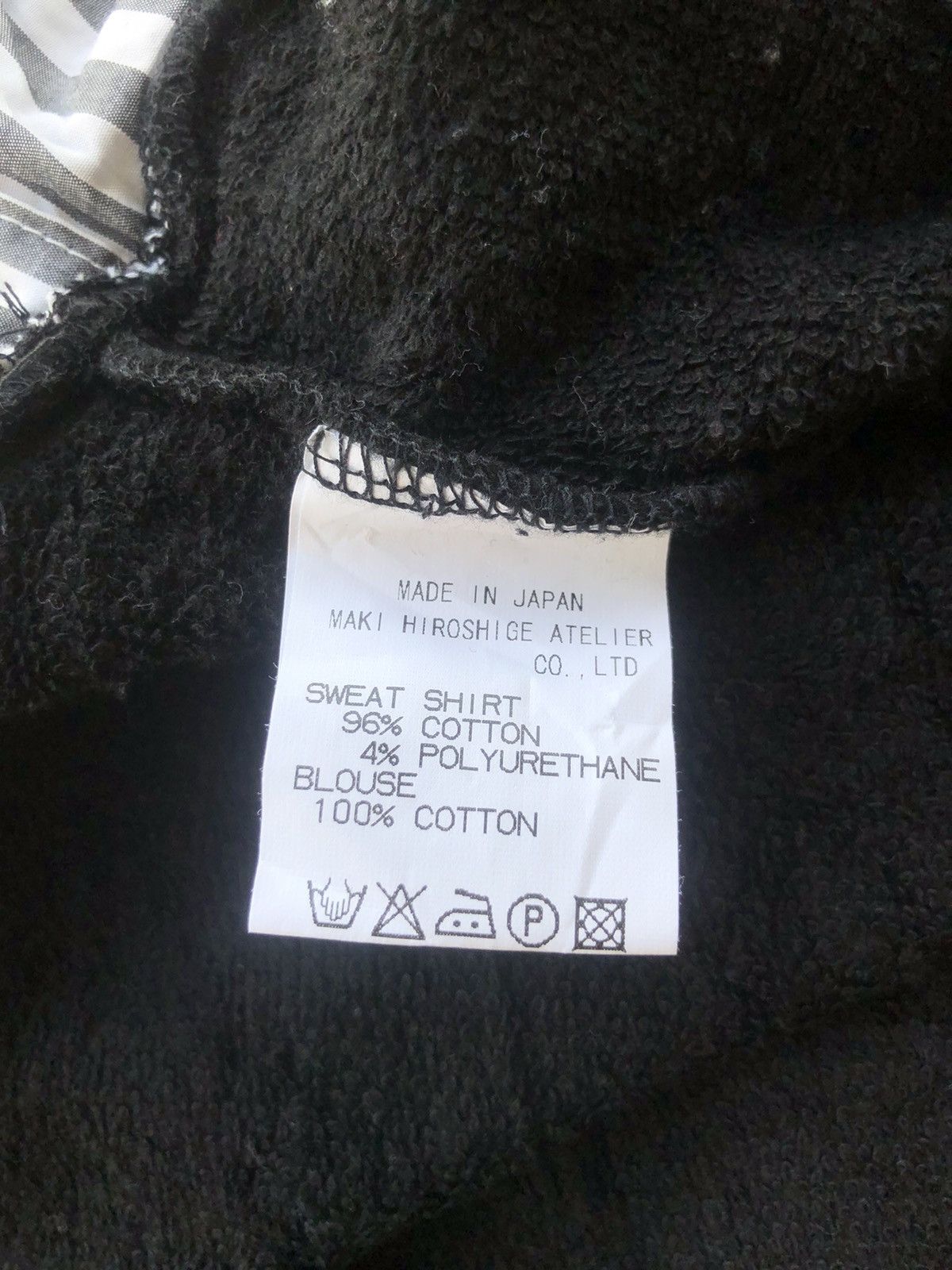 gomme Yohji Maki Hiroshige Gomme Minimal Hybrid Sweater Size US M / EU 48-50 / 2 - 6 Thumbnail