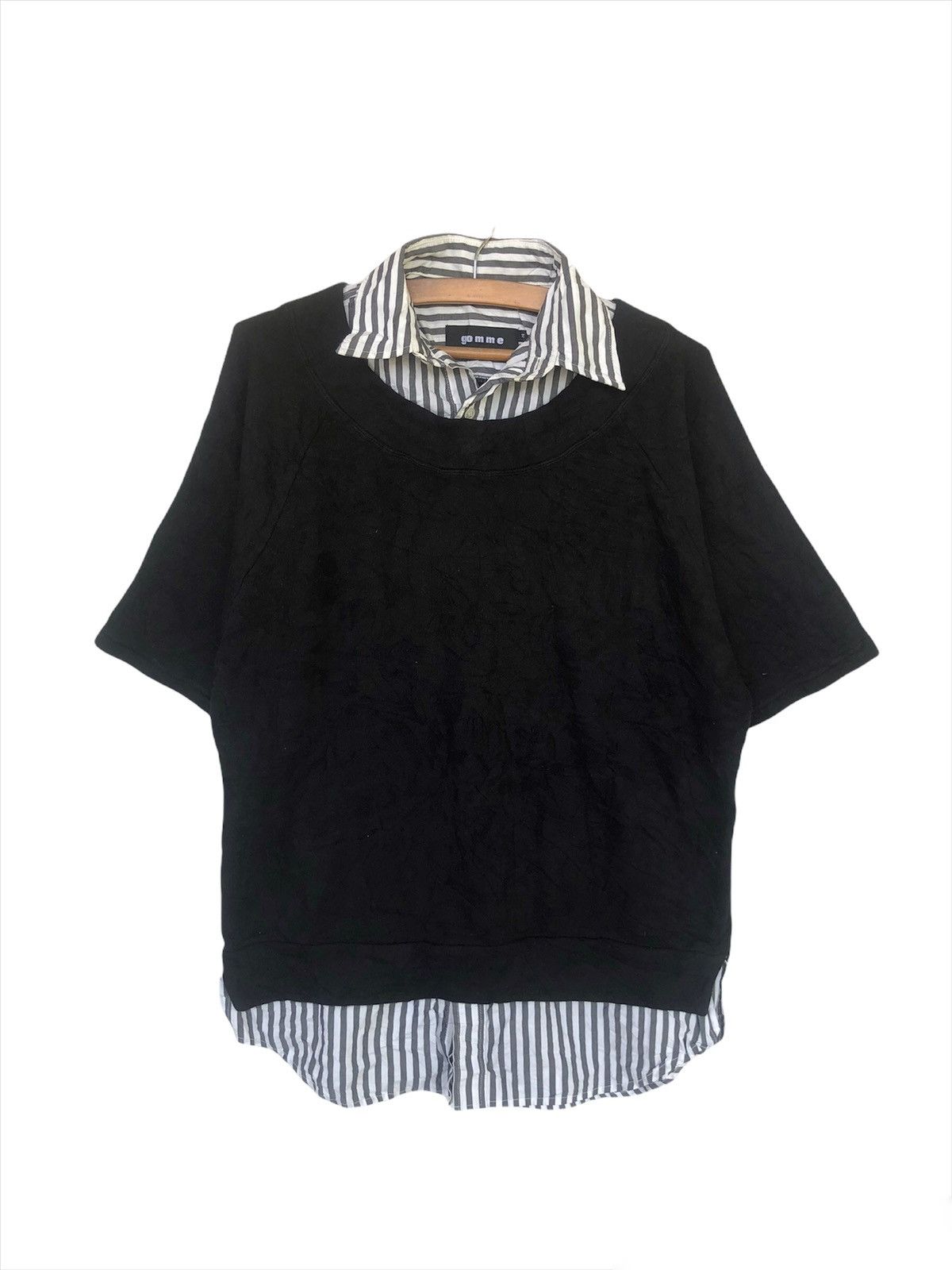 gomme Yohji Maki Hiroshige Gomme Minimal Hybrid Sweater Size US M / EU 48-50 / 2 - 3 Thumbnail