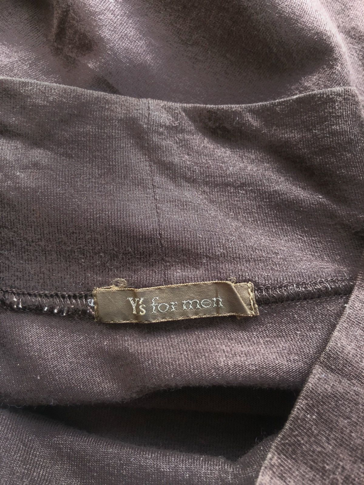 Yohji Yamamoto 🇯🇵 EXCLUSIVE🔥Yohji Men Mock Neck Hybrid Cuff Shirt Size US M / EU 48-50 / 2 - 6 Thumbnail