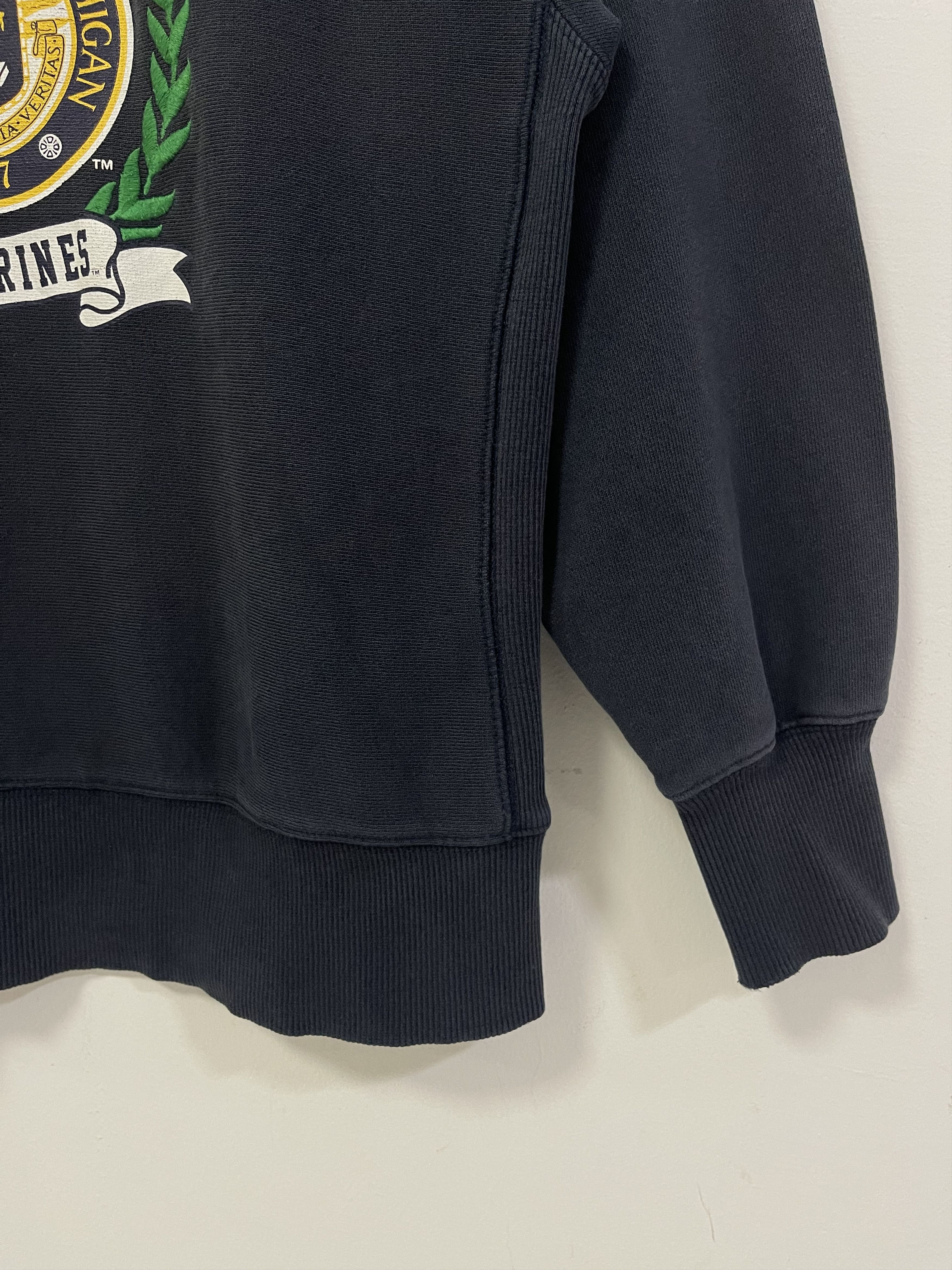 GU × Japanese Brand × Vintage Vintage University Of Michigan Big Logo Sweatshirt Size US S / EU 44-46 / 1 - 7 Thumbnail