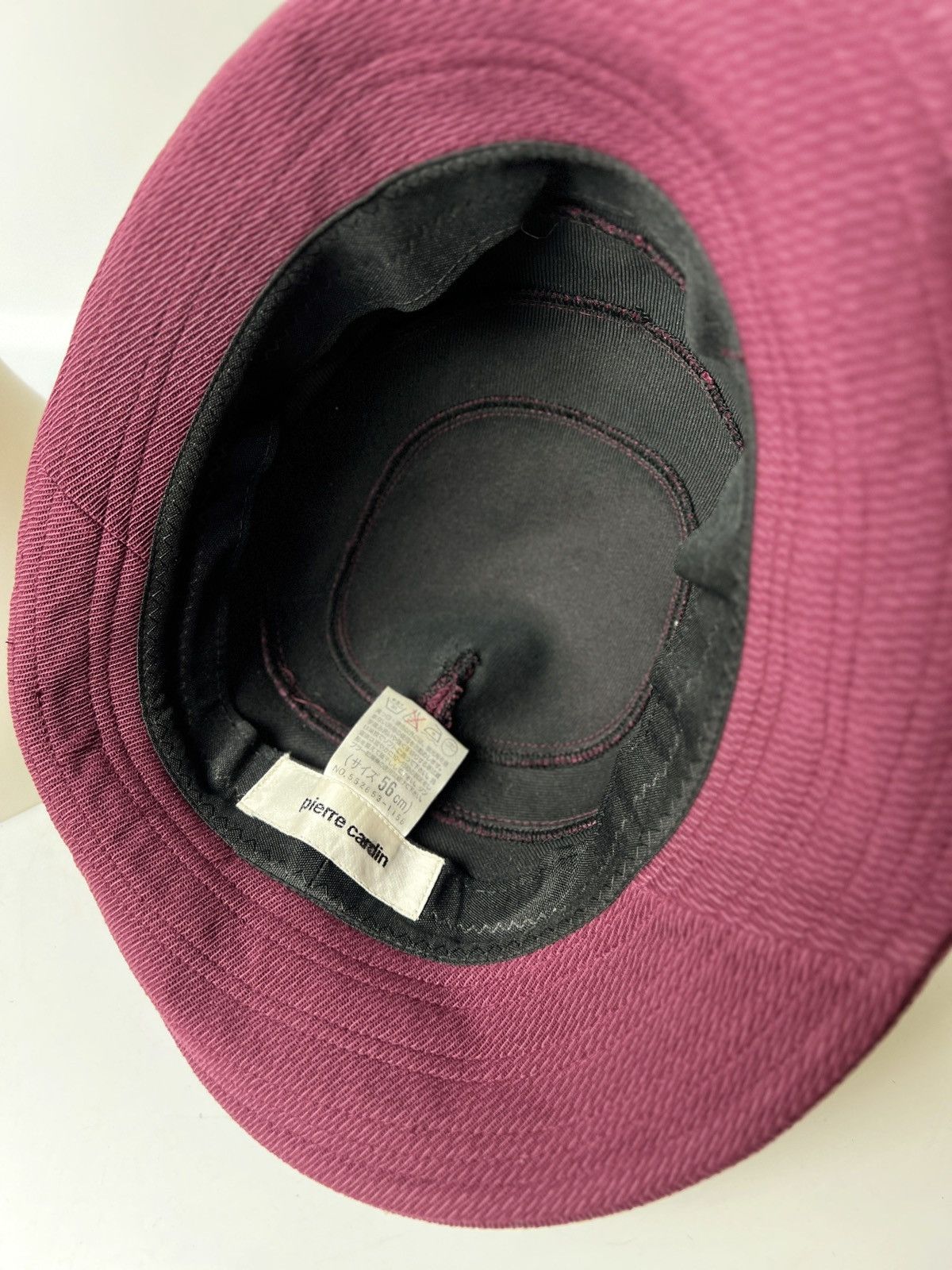 Pierre Cardin PIERRE CARDIN Red Hat VINTAGE BUCKET HAT SIZE 56 CM Size ONE SIZE - 4 Thumbnail