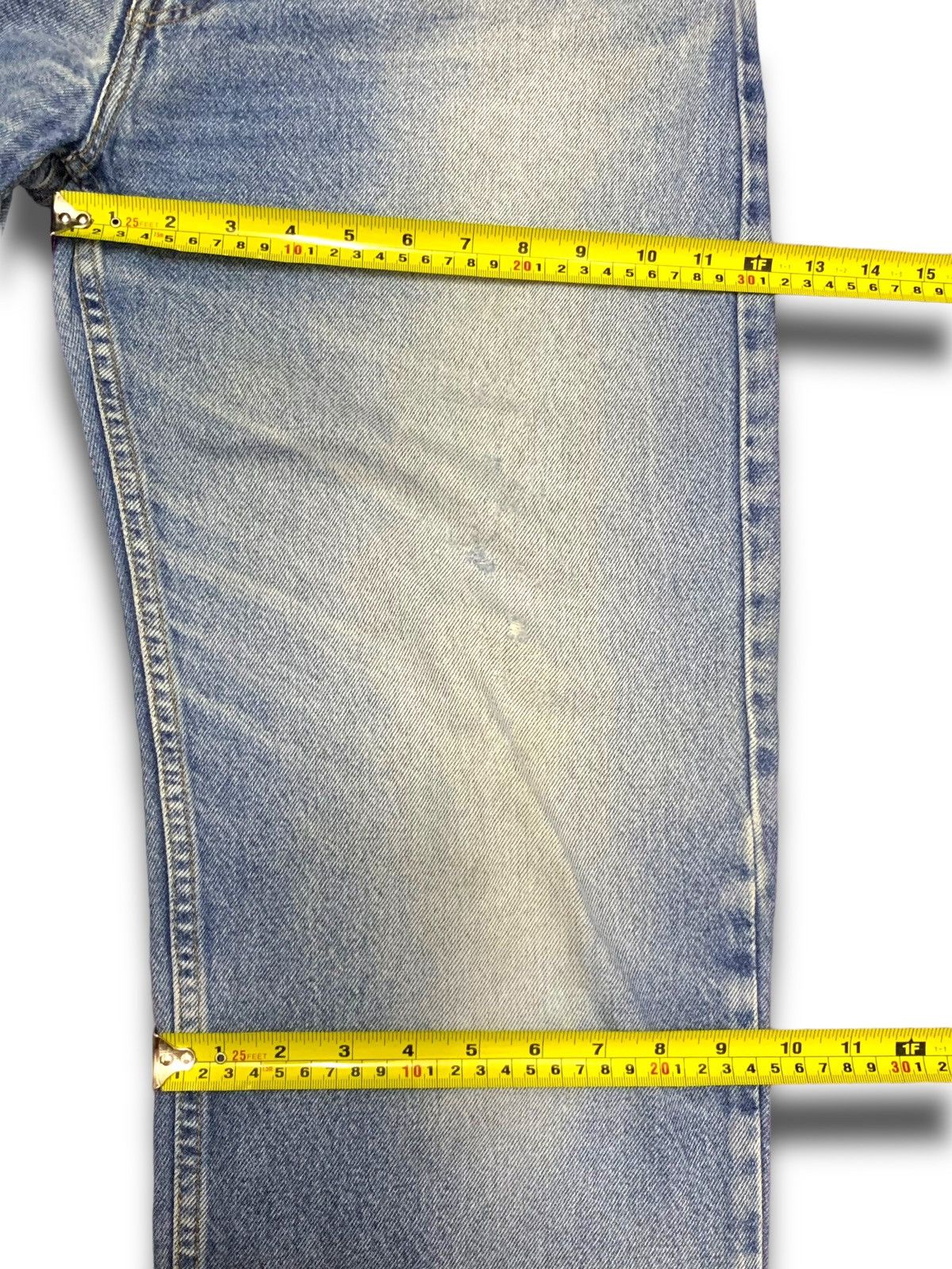 Levi's × Vintage Vintage 90s Orange Tab Levis 609 Size US 36 / EU 52 - 10 Thumbnail