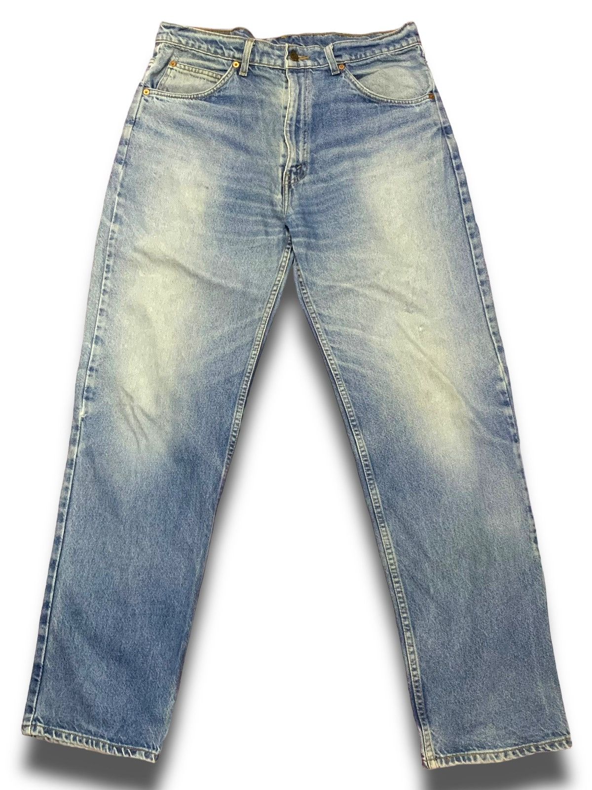 Levi's × Vintage Vintage 90s Orange Tab Levis 609 Size US 36 / EU 52 - 1 Thumbnail