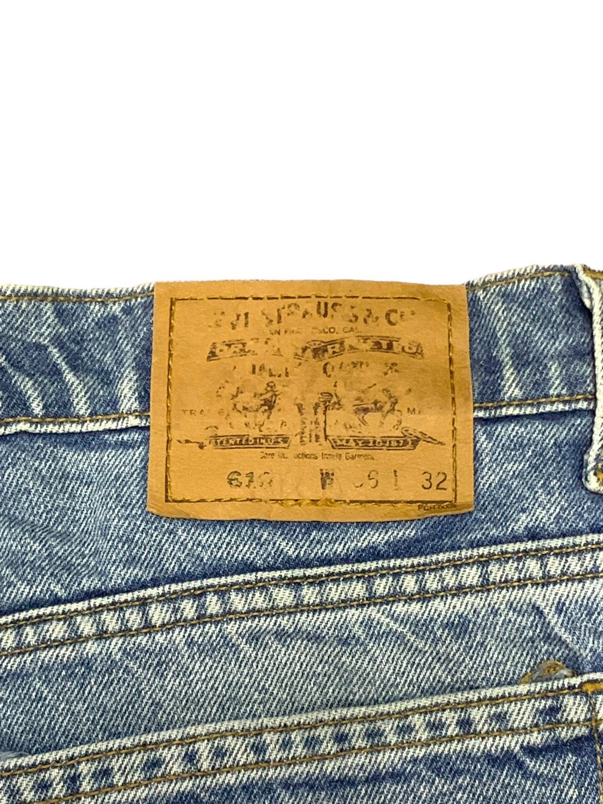 Levi's × Vintage Vintage 90s Orange Tab Levis 609 Size US 36 / EU 52 - 5 Thumbnail