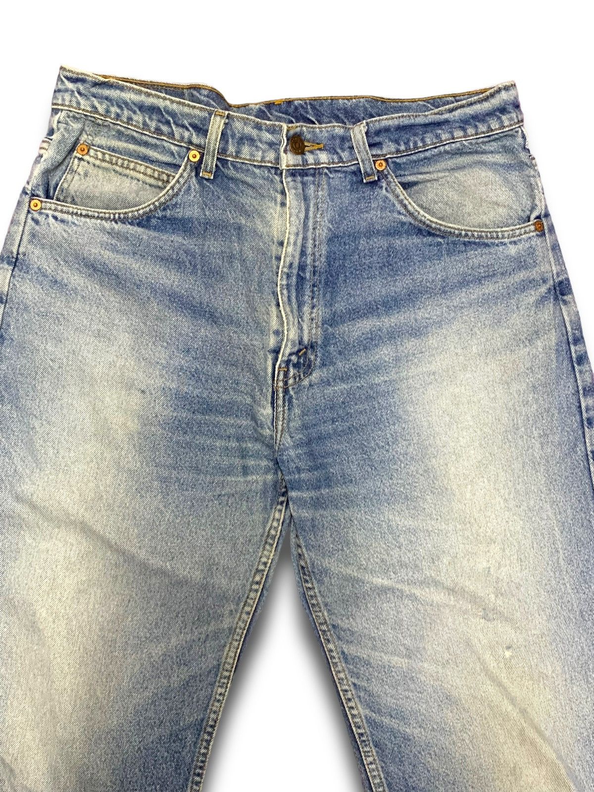 Levi's × Vintage Vintage 90s Orange Tab Levis 609 Size US 36 / EU 52 - 3 Thumbnail