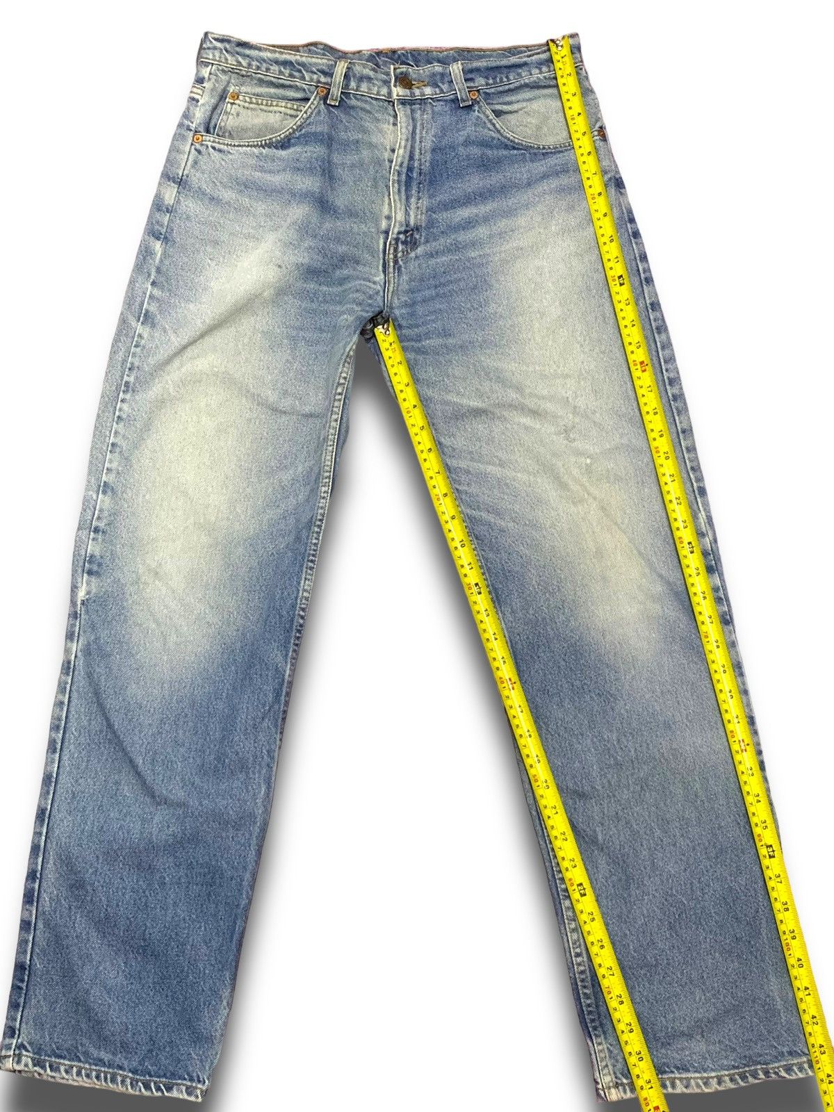 Levi's × Vintage Vintage 90s Orange Tab Levis 609 Size US 36 / EU 52 - 8 Thumbnail
