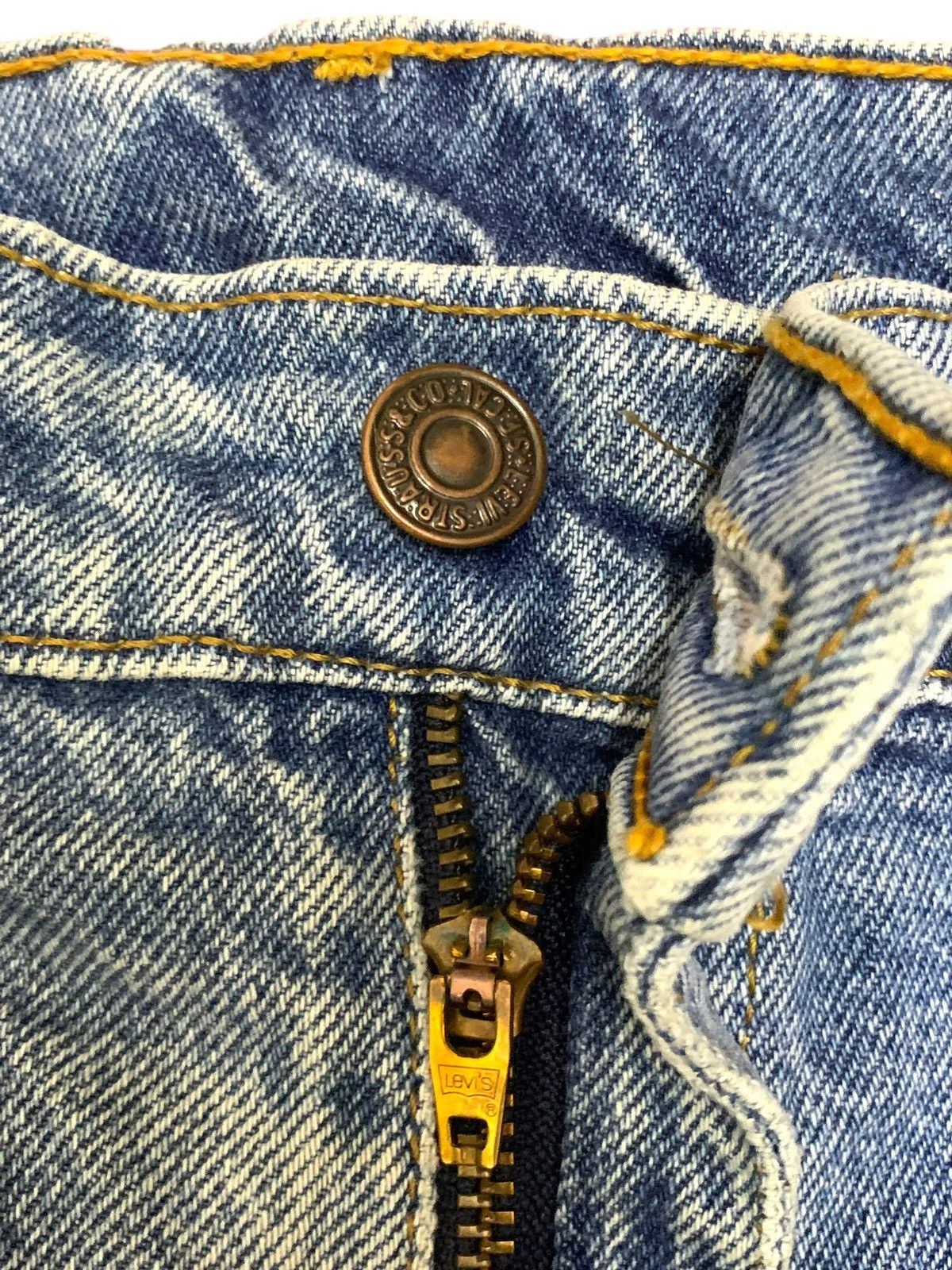 Levi's × Vintage Vintage 90s Orange Tab Levis 609 Size US 36 / EU 52 - 6 Thumbnail
