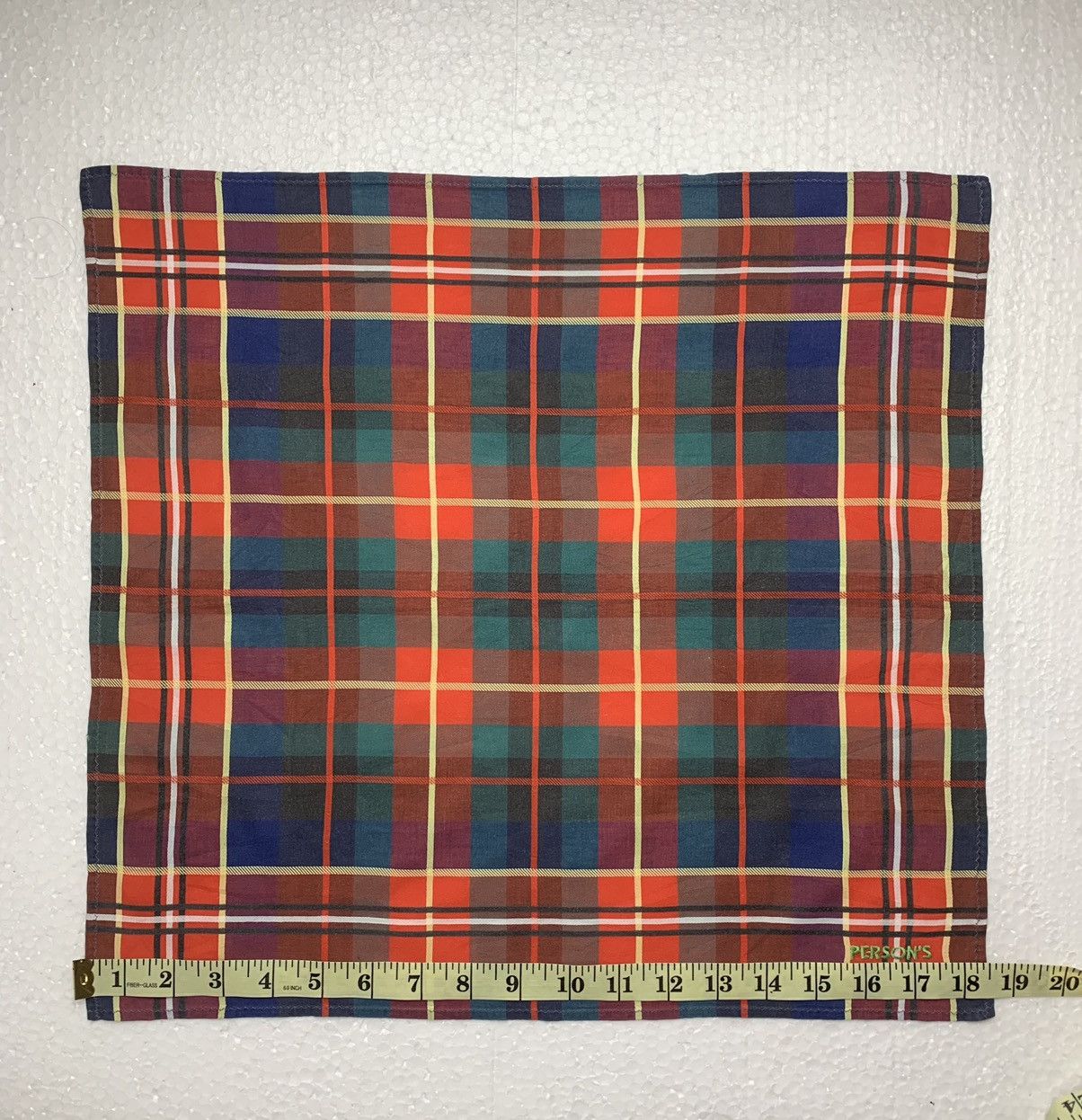 PERSON'S Vintage Person's Handkerchief /Neckerchief /Bandana Size ONE SIZE - 6 Thumbnail